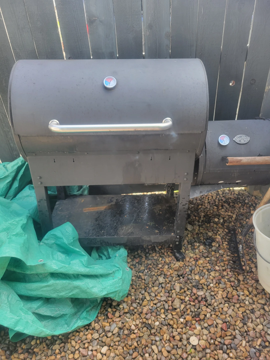 Char-Griller Offset Smoker BBQ - photo 2