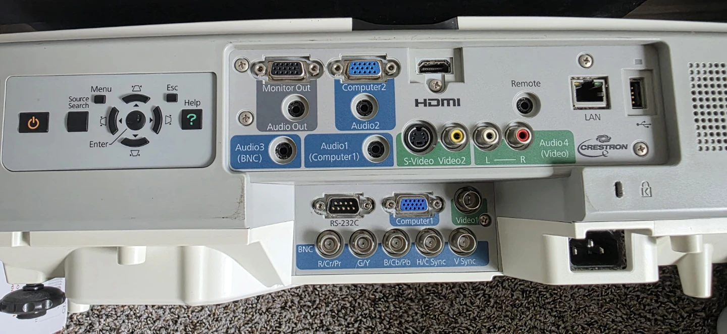 Epson PowerLite G5950 LCD Projector - photo 2