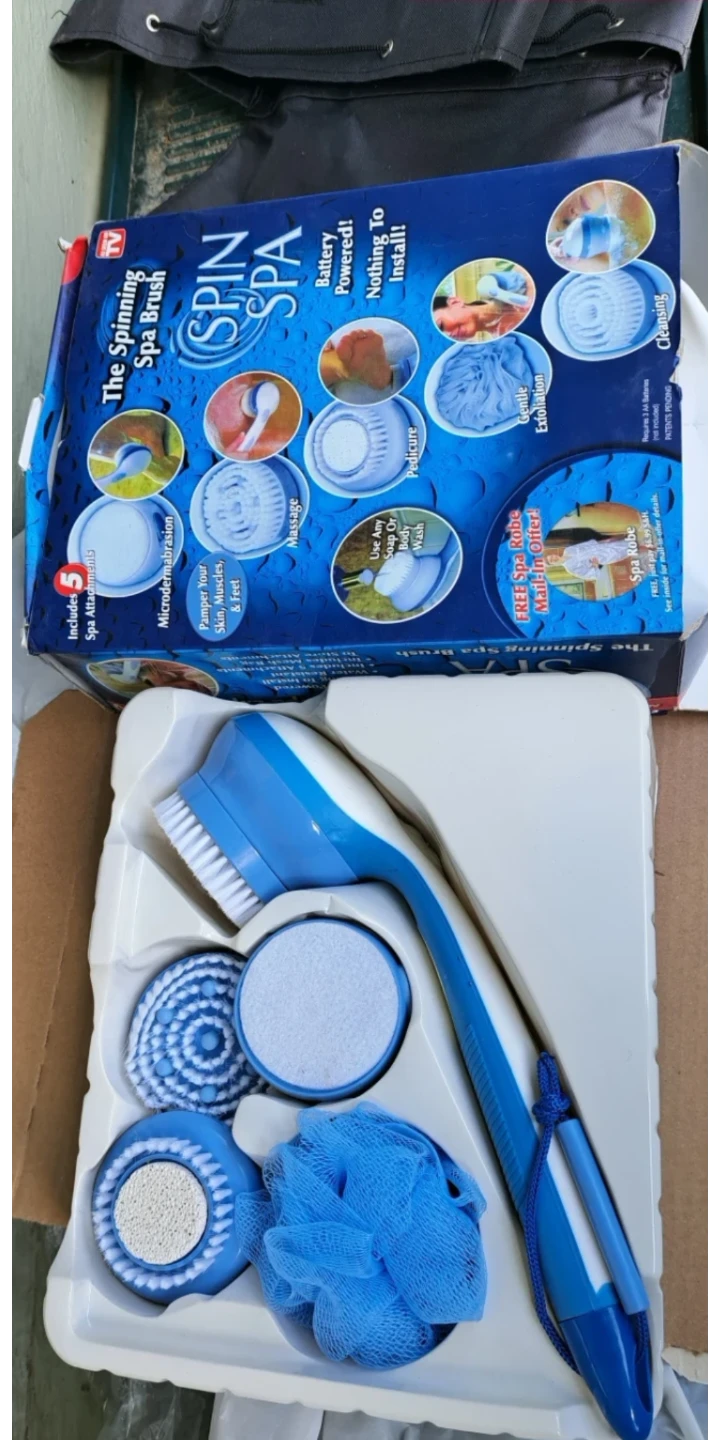 Spin Spa The Spinning Spa Brush with 5 Attachments