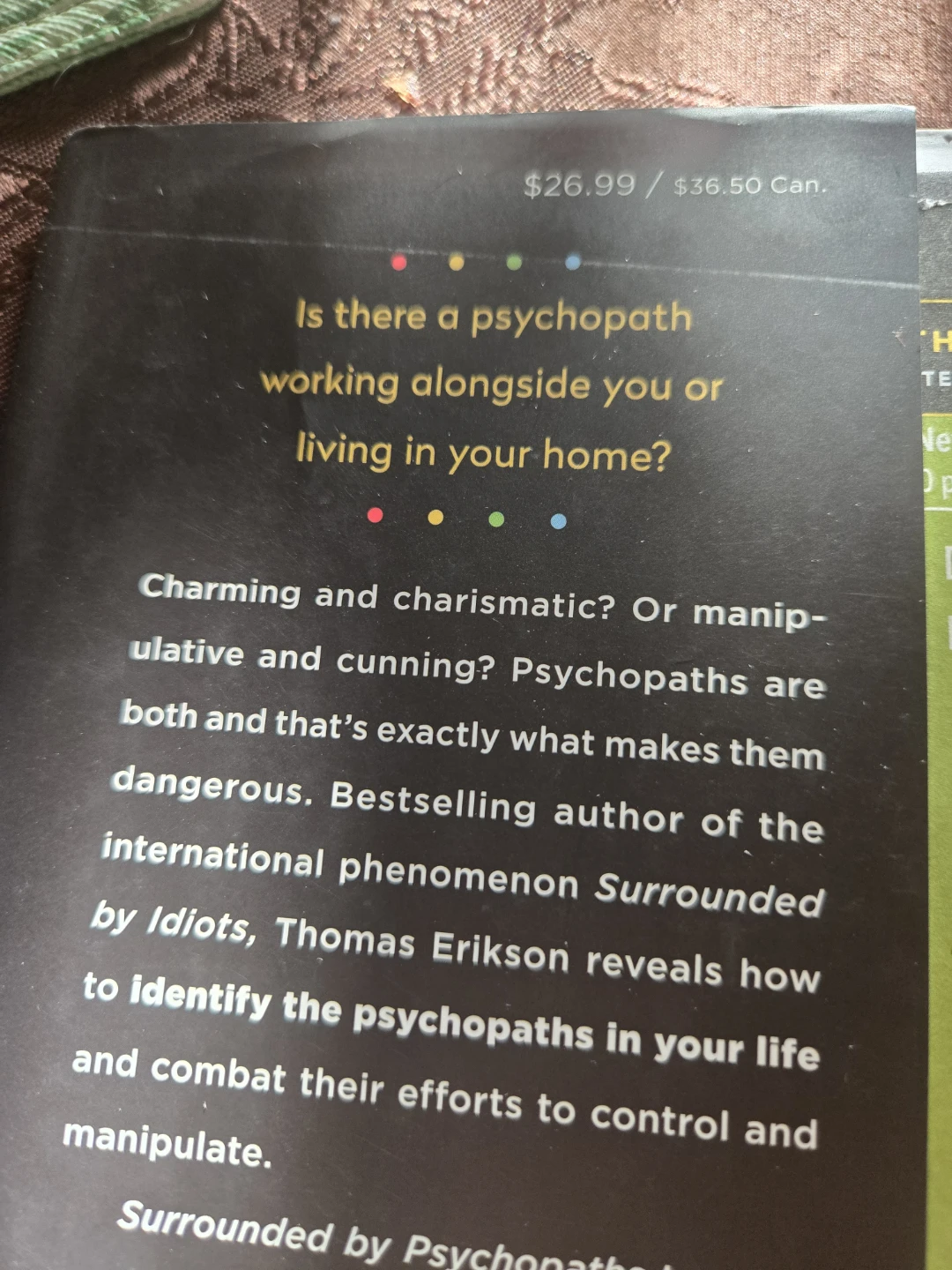 Surrounded by Psychopaths by Thomas Erikson Book - photo 5