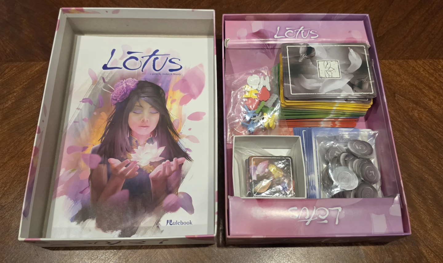 Lotus Board Game/Card Game - photo 3