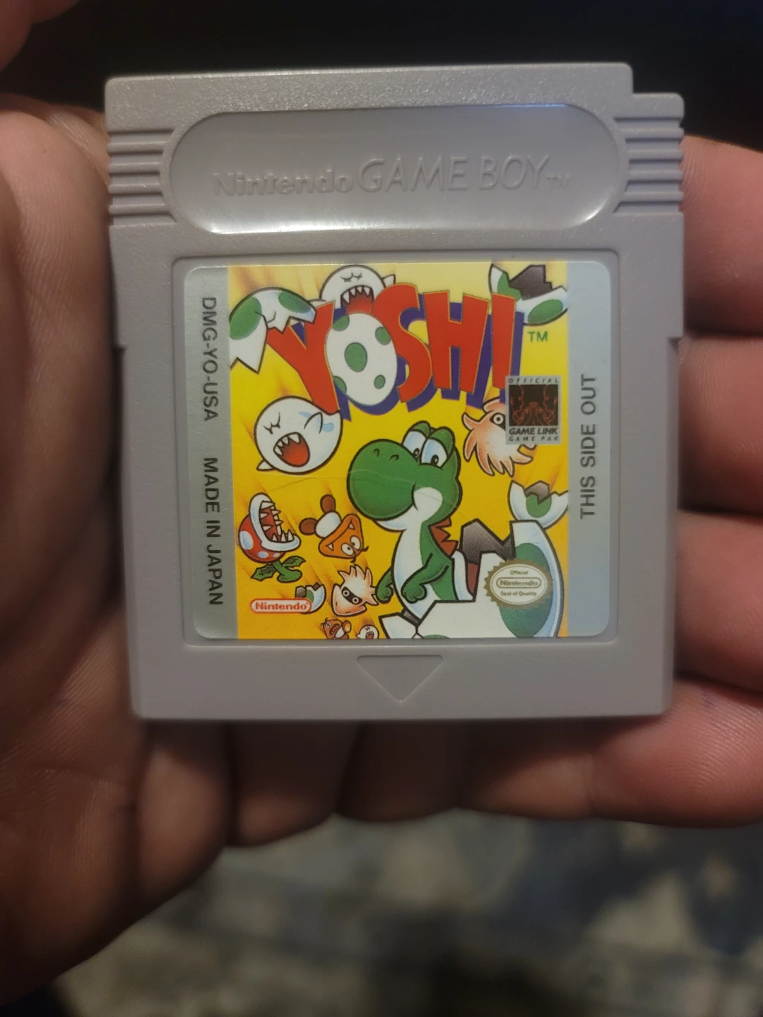 Yoshi's Island Game Boy Cartridge