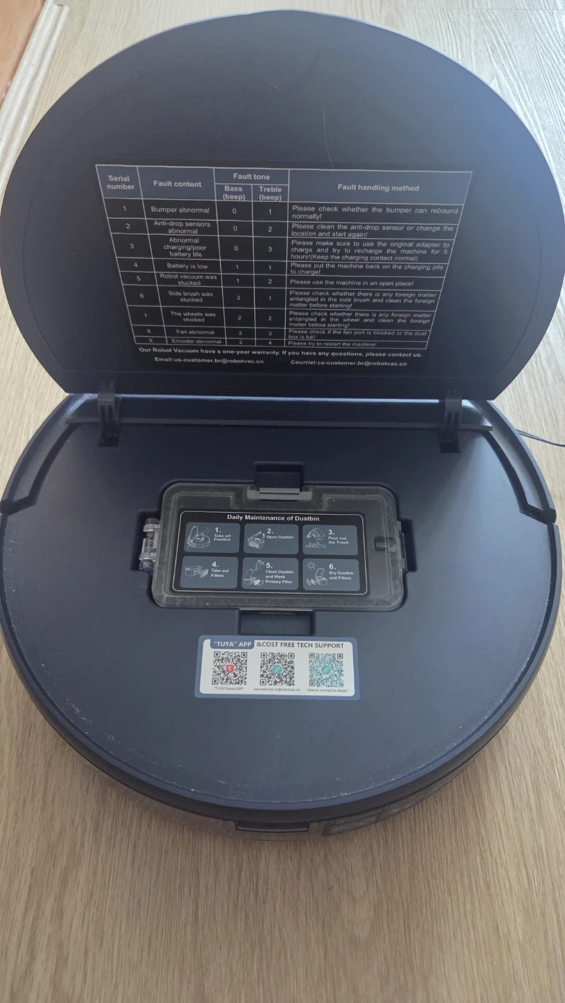 Robot Vacuum Cleaner with Remote and Charging Dock - photo 4