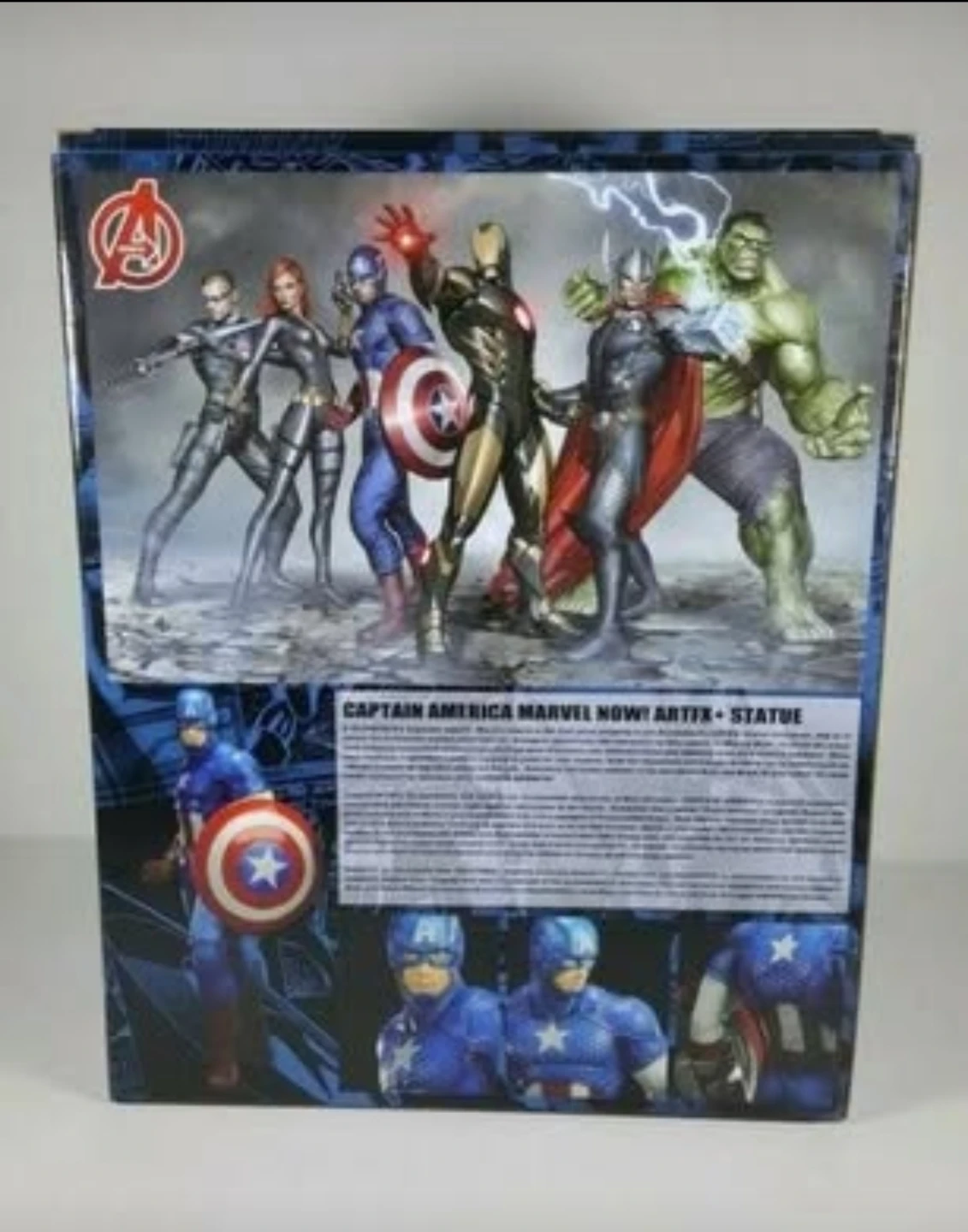 Kotobukiya ARTFX Marvel Comics Captain America FigureARTFX+ Stat - photo 2