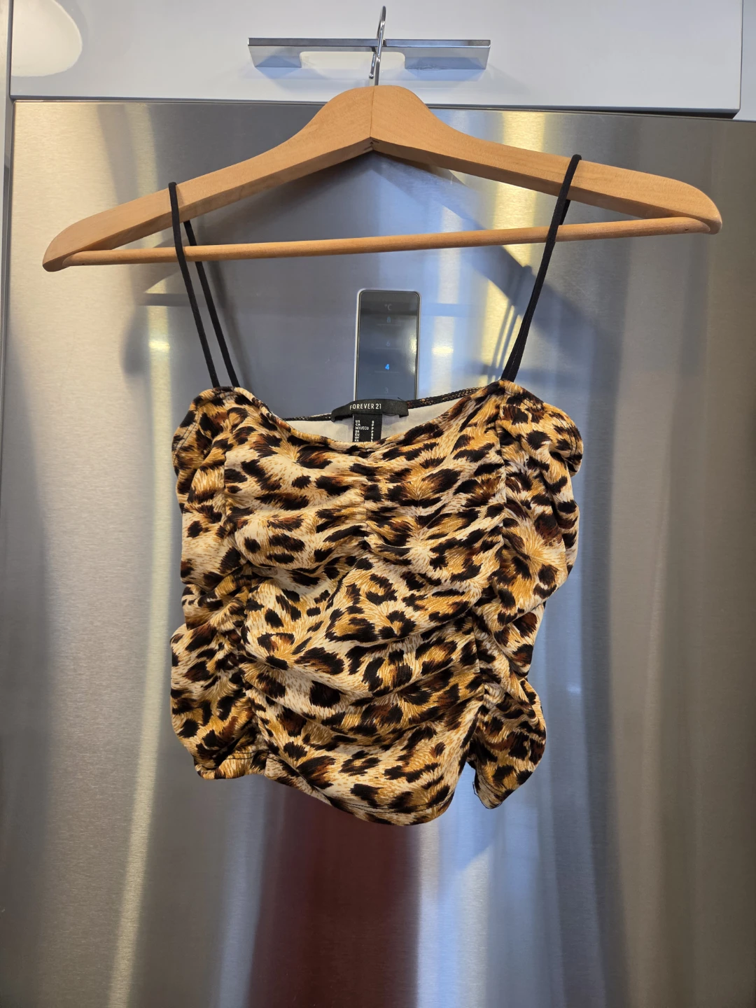 Leopard Print Tank Top - Size S