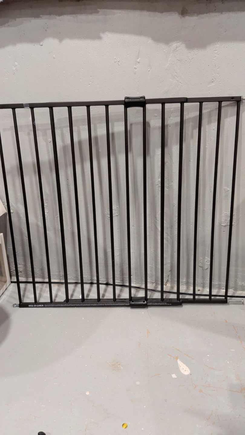 Black Metal baby safety Gate - photo 2