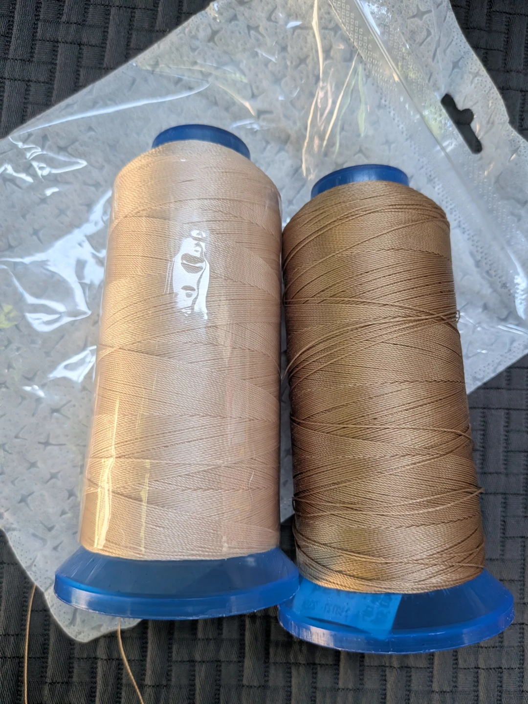 Selric Heavy Duty Khaki Polyester Thread 1460 Yrds - photo 3