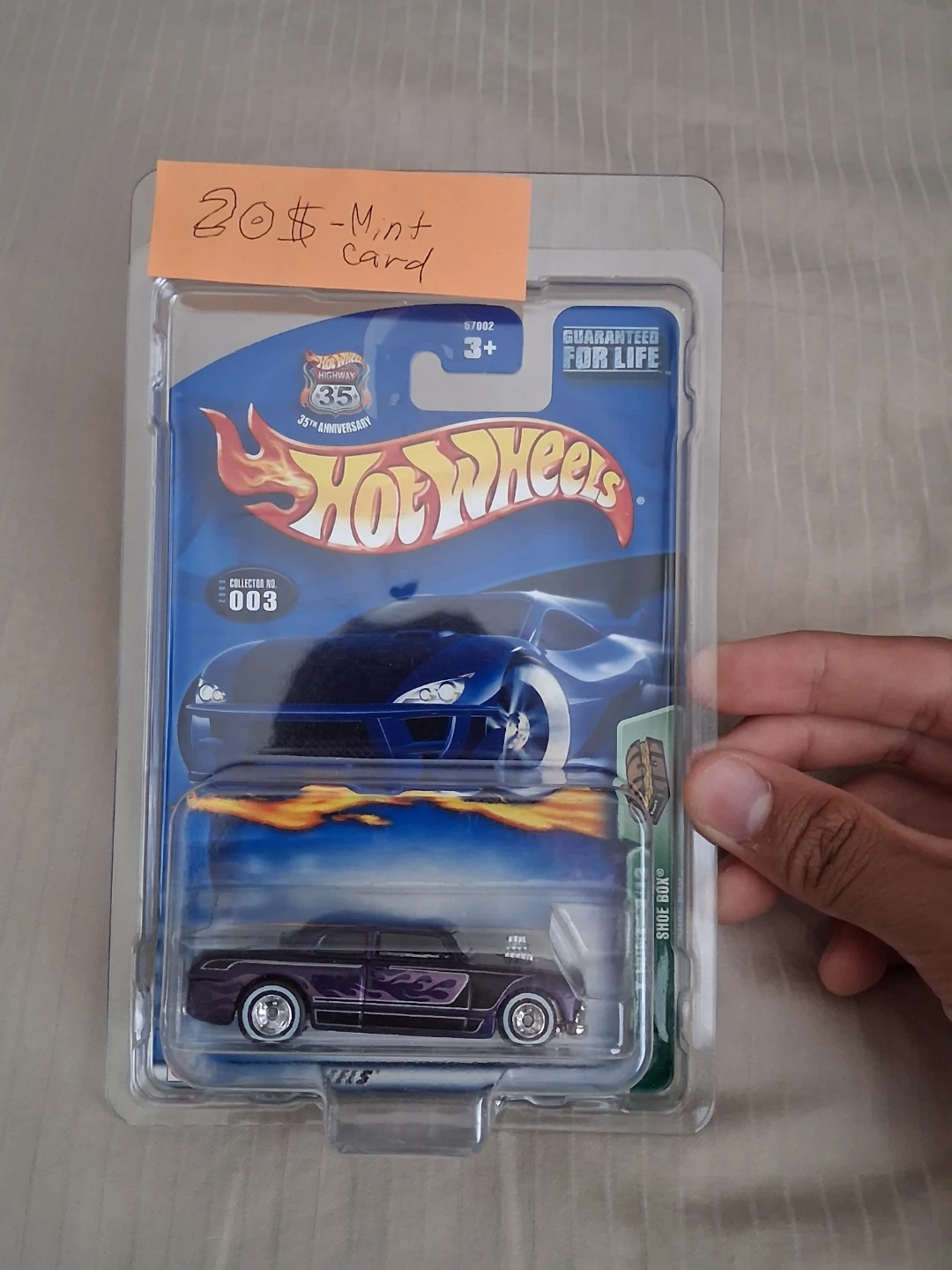 Hot Wheels Purple Sedan Die-cast Car
