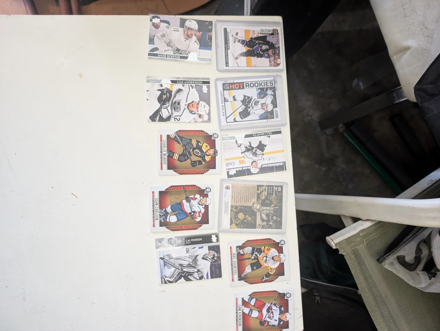 Hockey cards