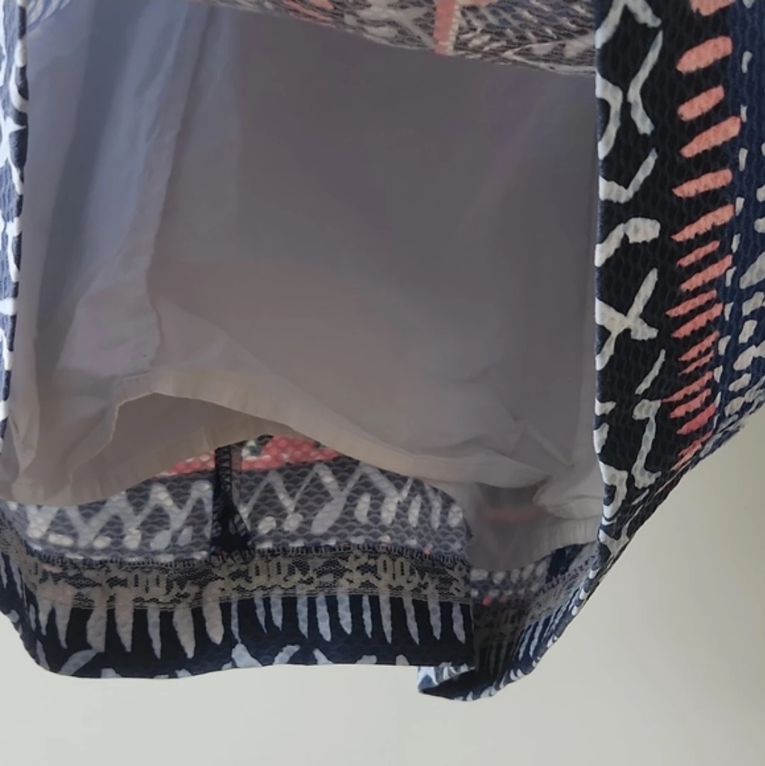 Lilly Pulitzer Mila Shift Dress Deep Indigo Leied Back Sz 4 - photo 3