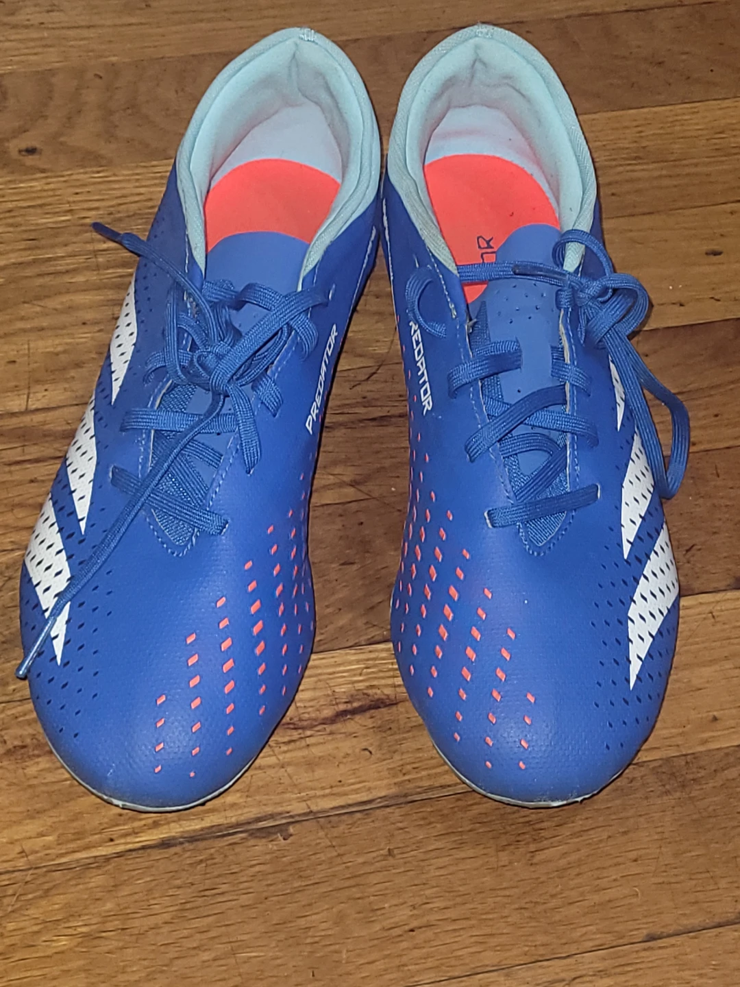 Adidas Predator Soccer Cleats Blue White