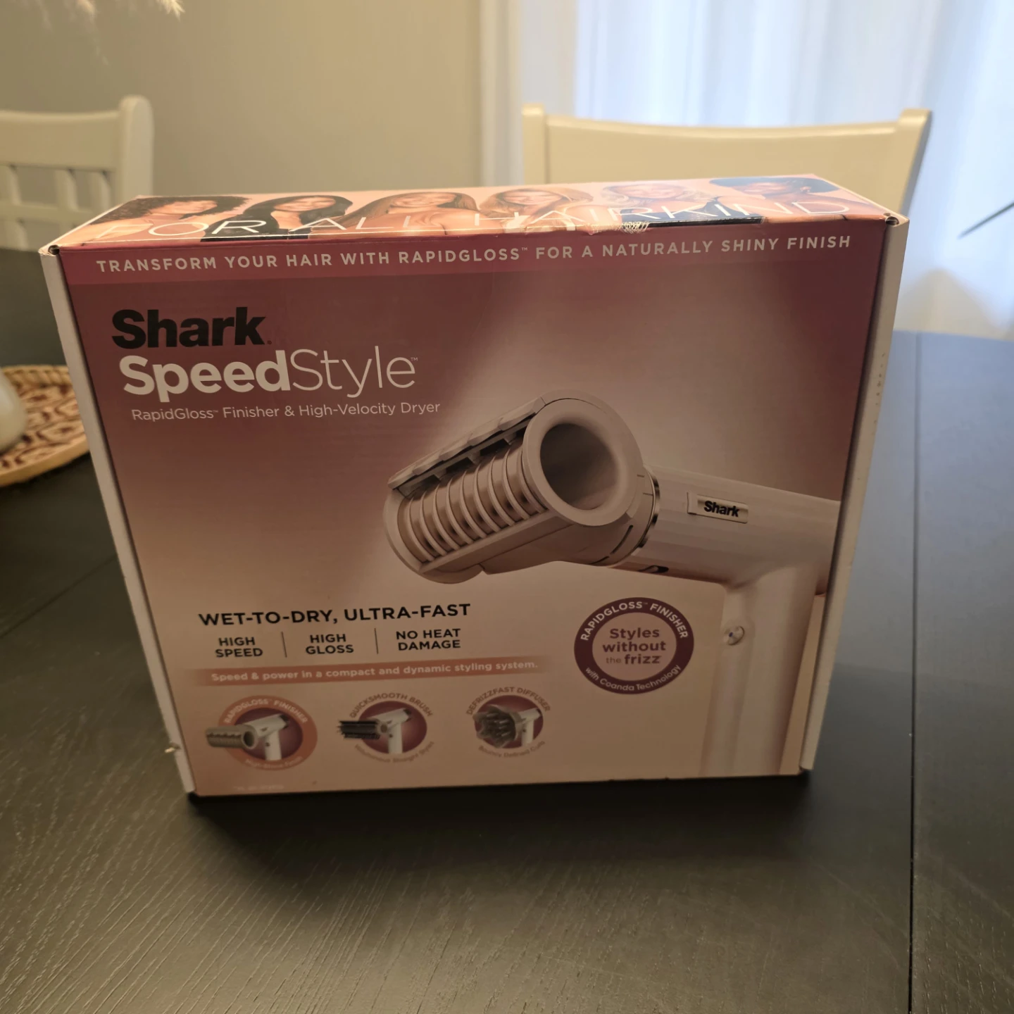 Shark SpeedStyle RapidGloss Finisher & High-Velocity Dryer