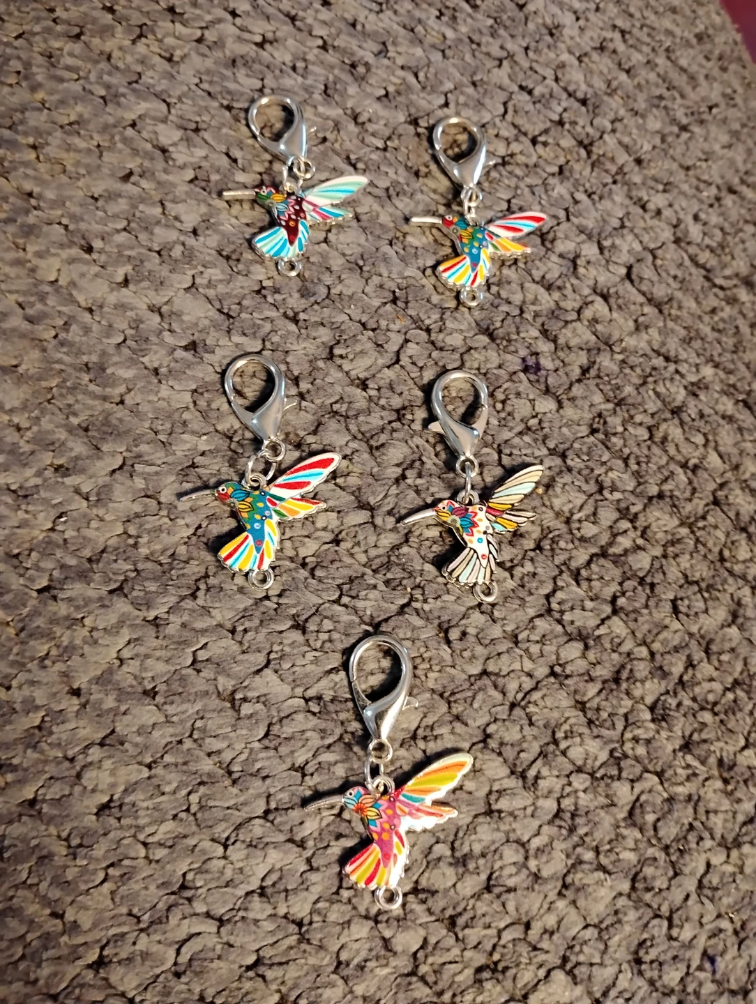 Hummingbird Charms