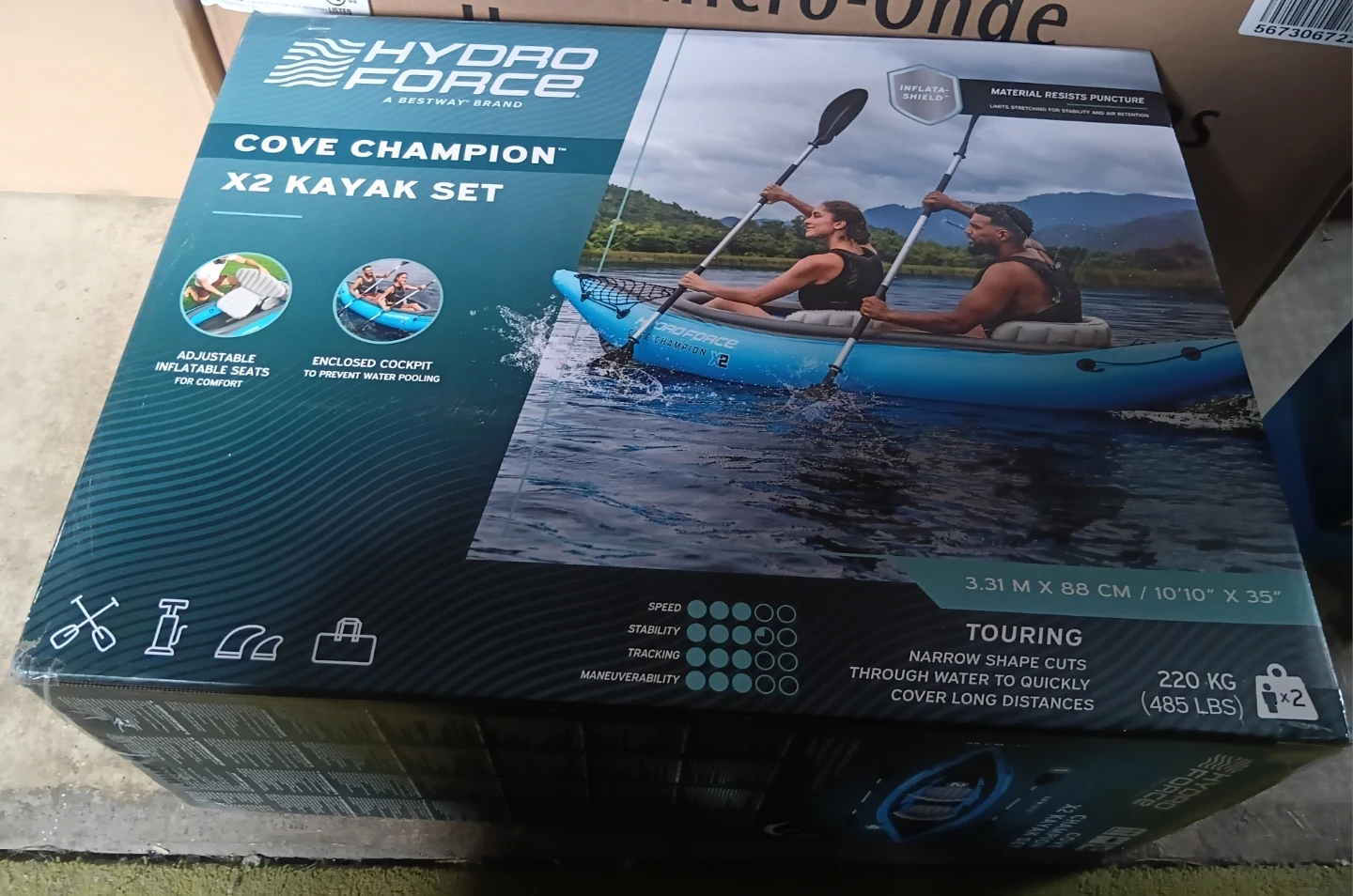 Hydro Force Cove Champion X2 Kayak Set - photo 2
