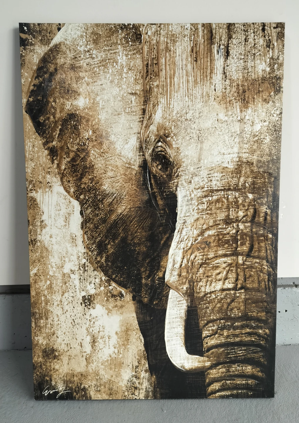 Elephant Canvas Wall Art