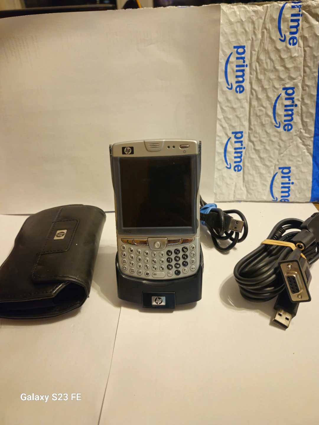 HP iPAQ PDA Device with Accessories
