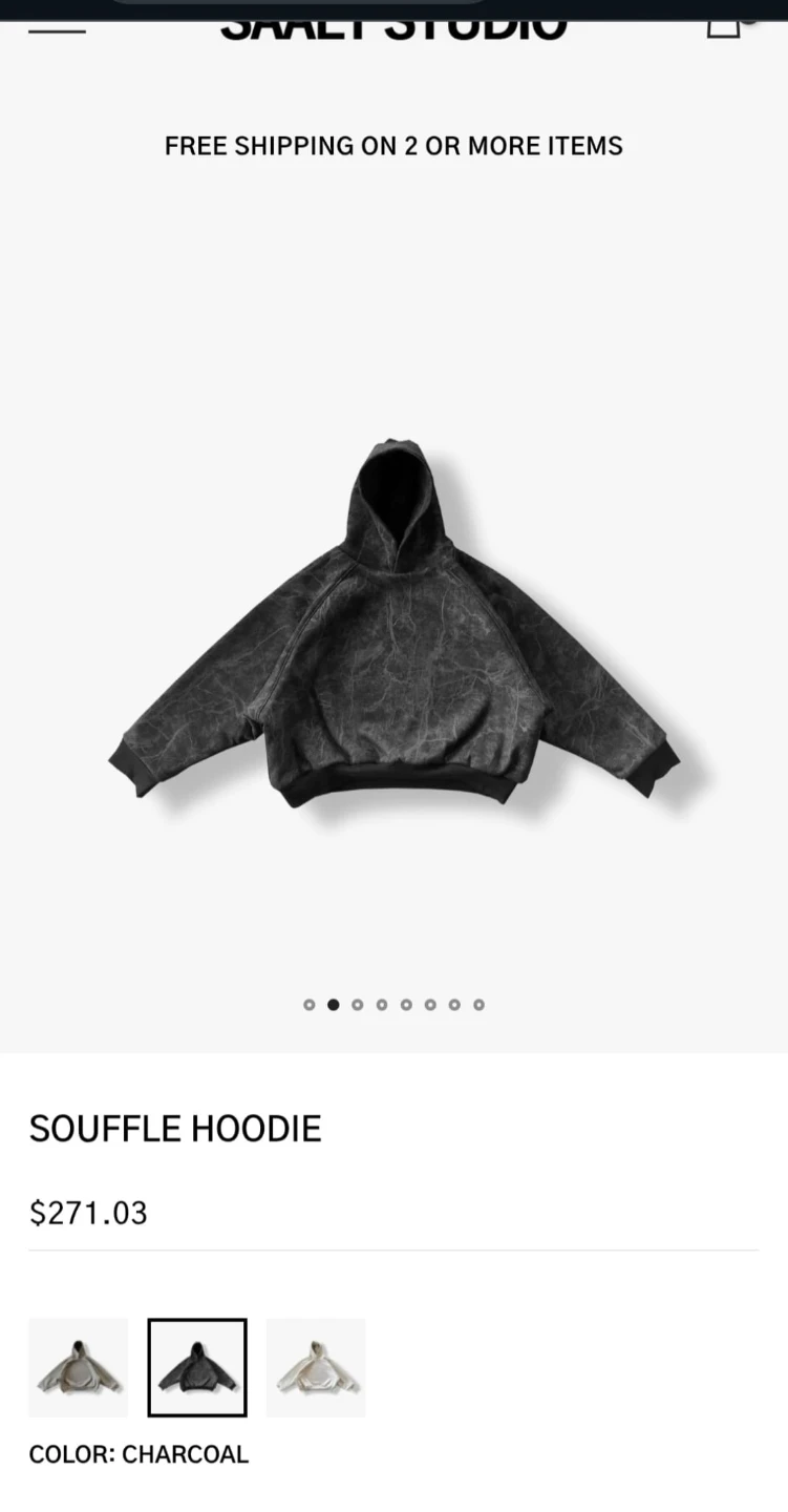 SAALT STUDIO Souffle Hoodie (2 available) - photo 2