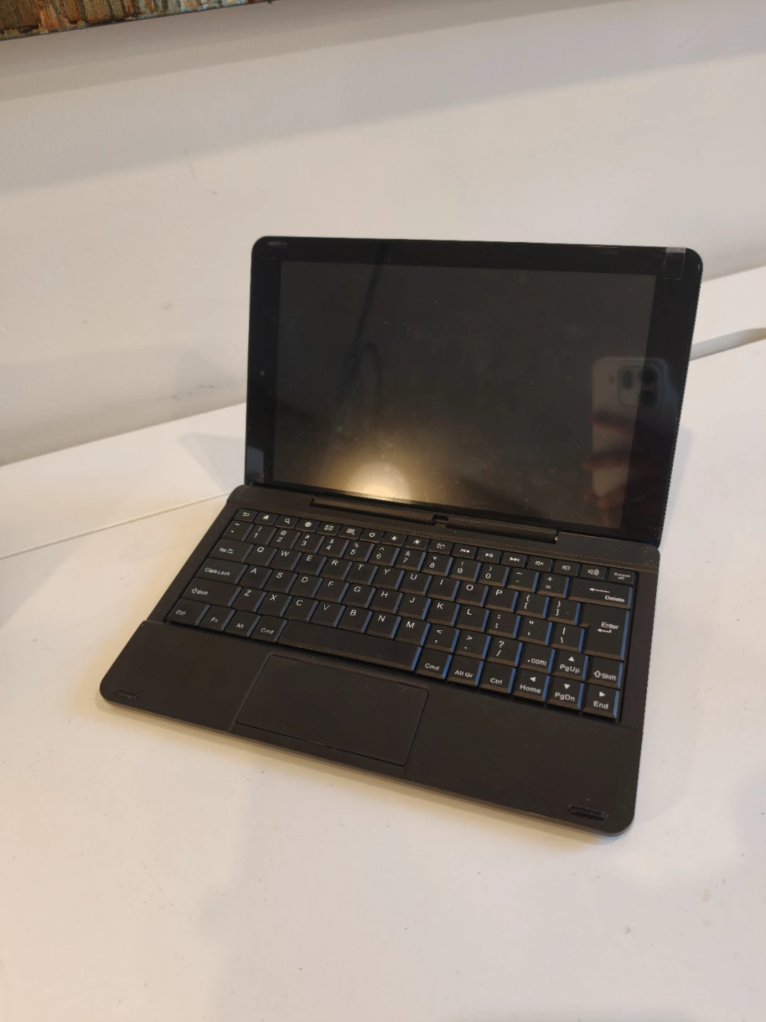 Black Tablet with Keyboard