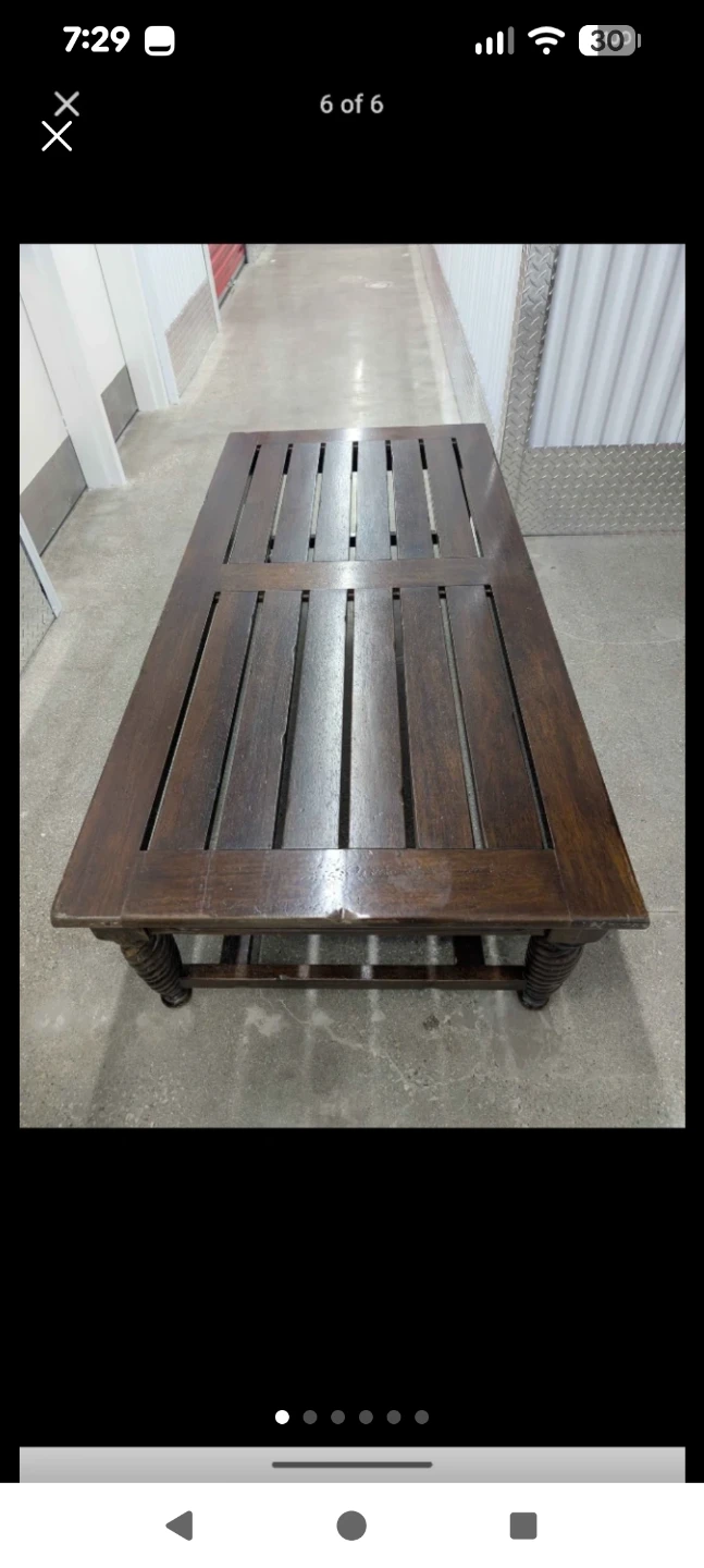Wooden Coffee Table