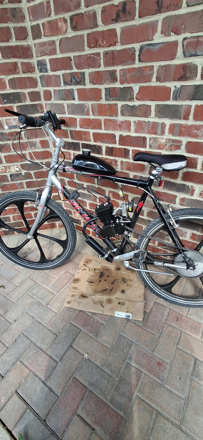 Custom Specialized Motorized Bicycle (Gas-Powered)