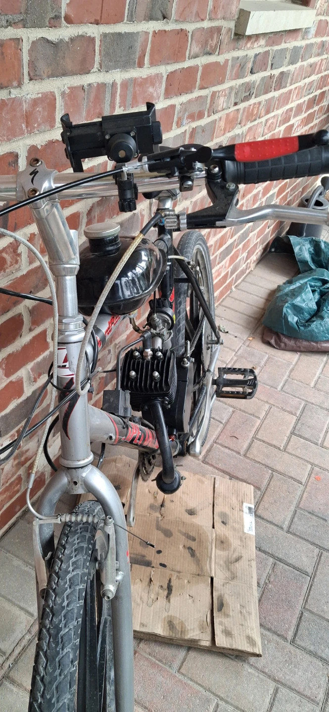 Custom Specialized Motorized Bicycle (Gas-Powered) - photo 3