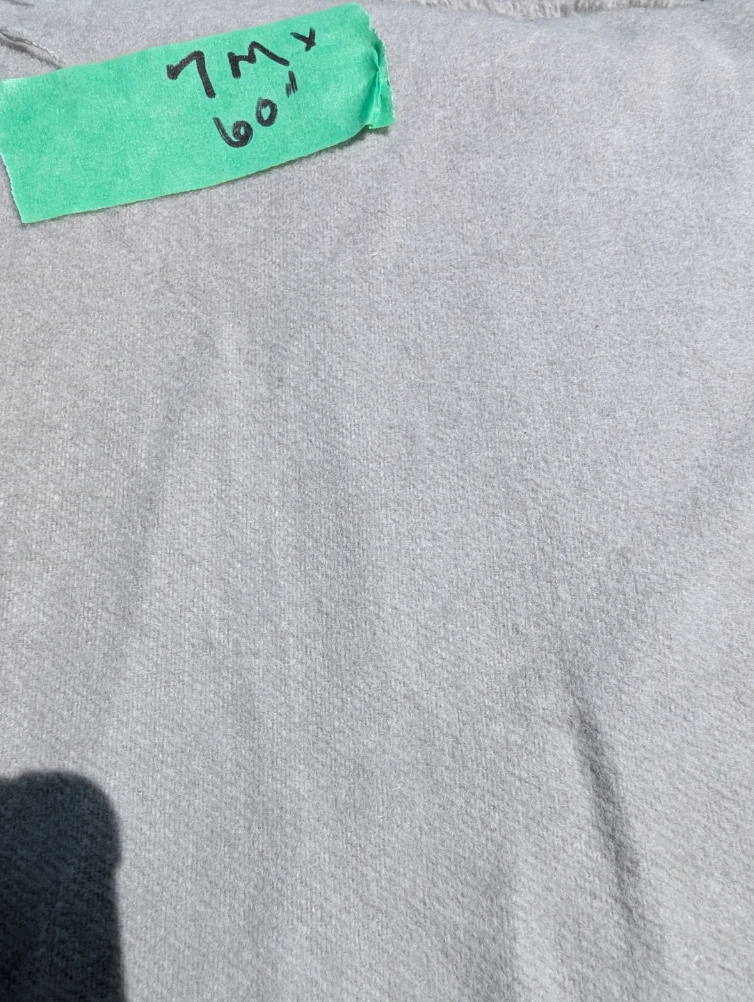 Light Grey Fabric Remnant - photo 2