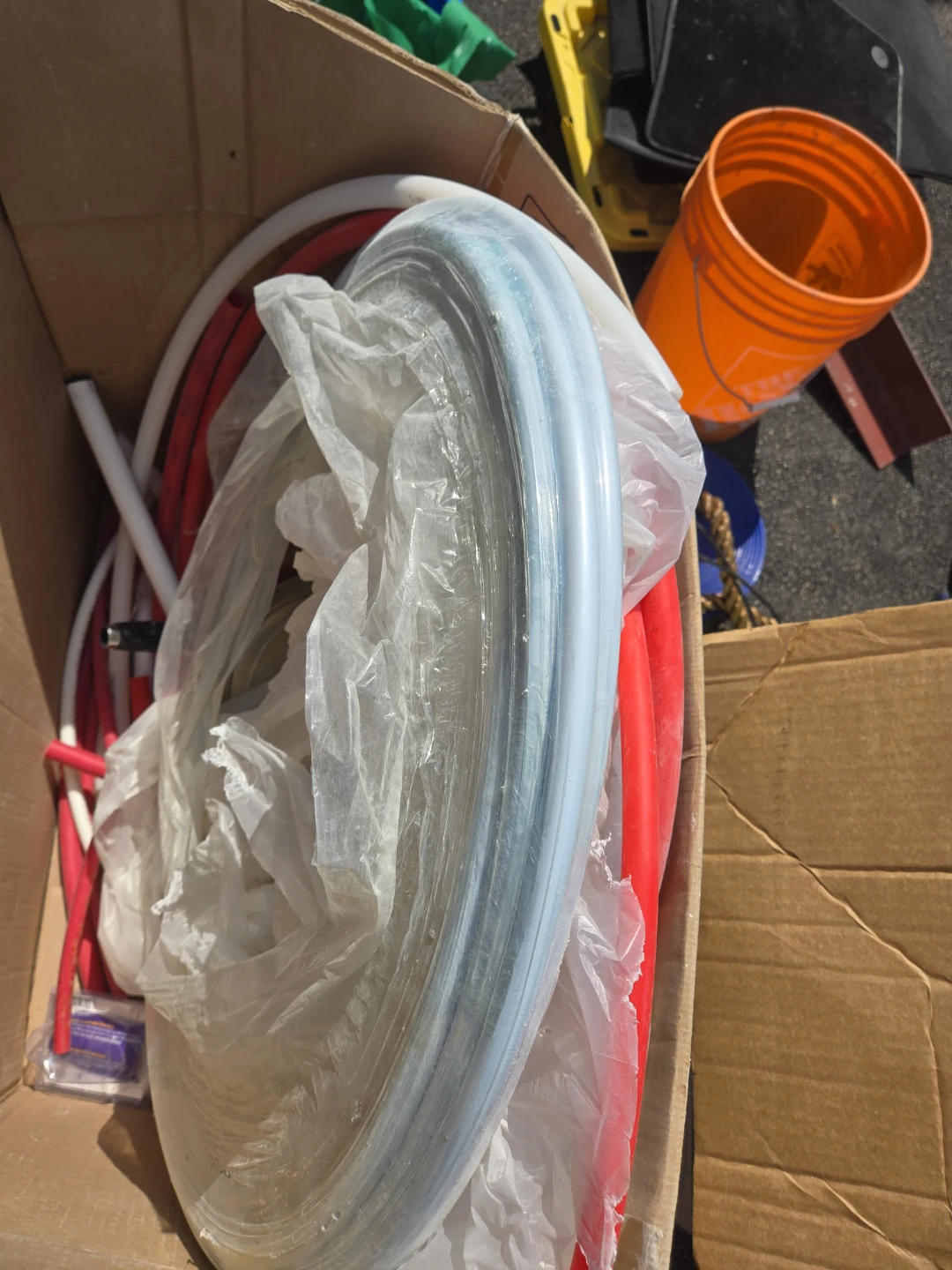 Red and Blue  water Tubing Coils - photo 2