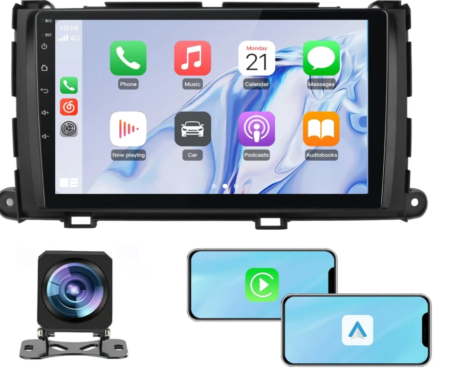 Car Radio Stereo for Toyota Sienna 2011-2014