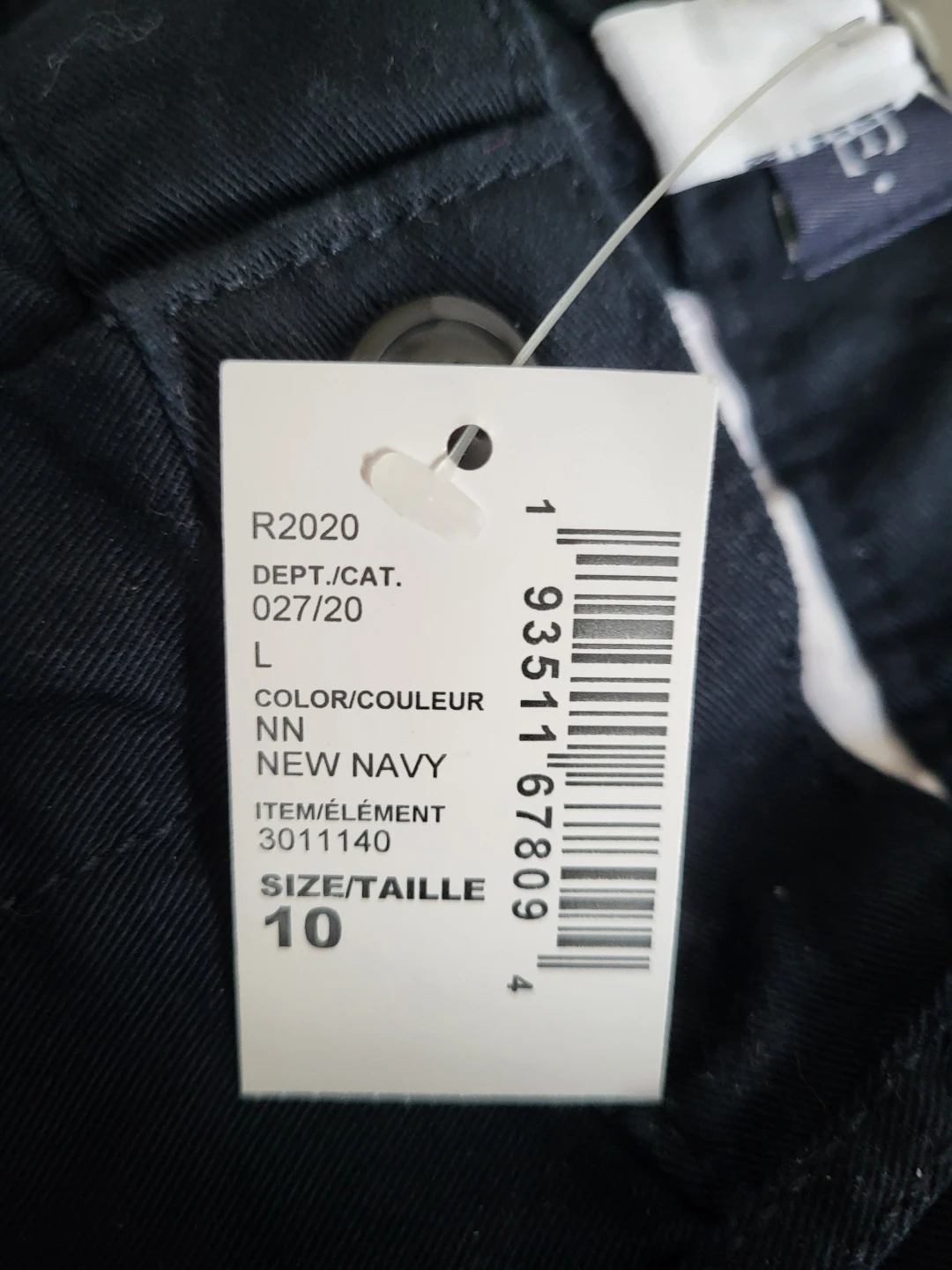 5 pair, The Children's Place New Navy Pants Size 10 - photo 3