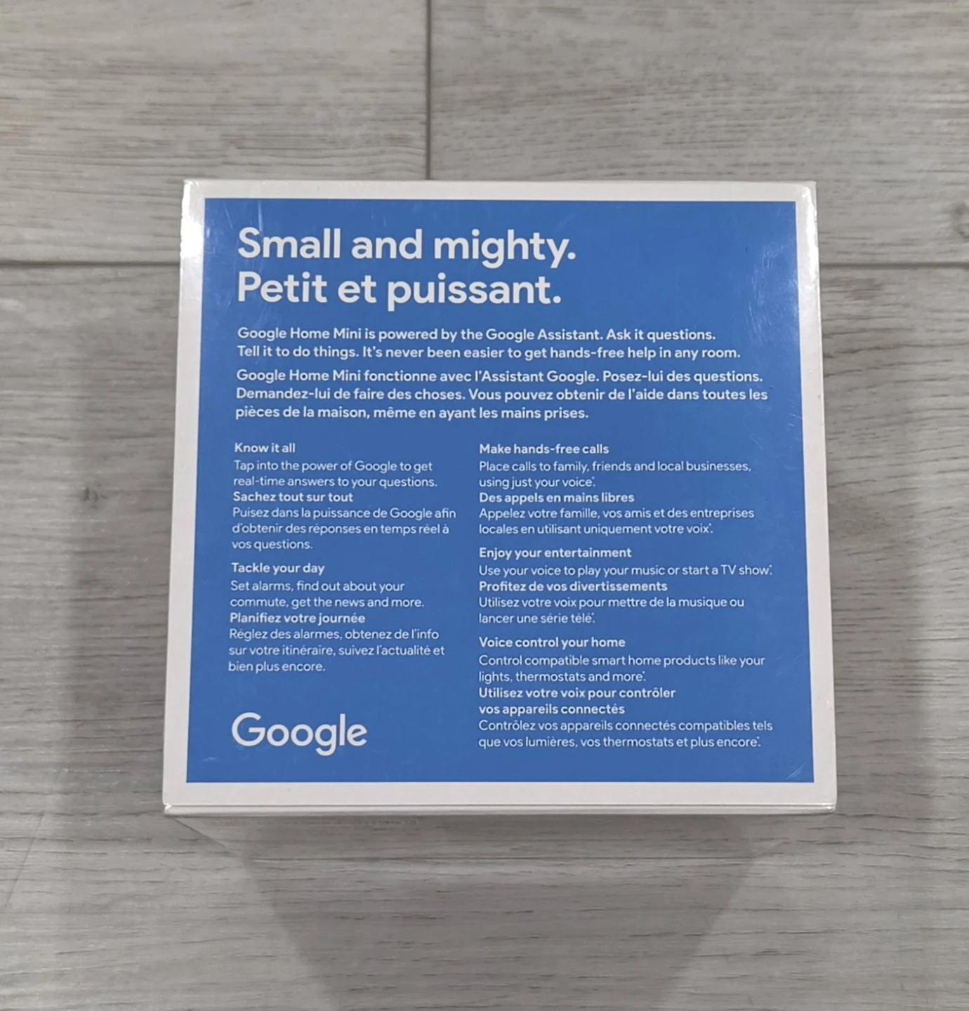 Google Home Mini Chalk/Coral - BNIB - photo 2