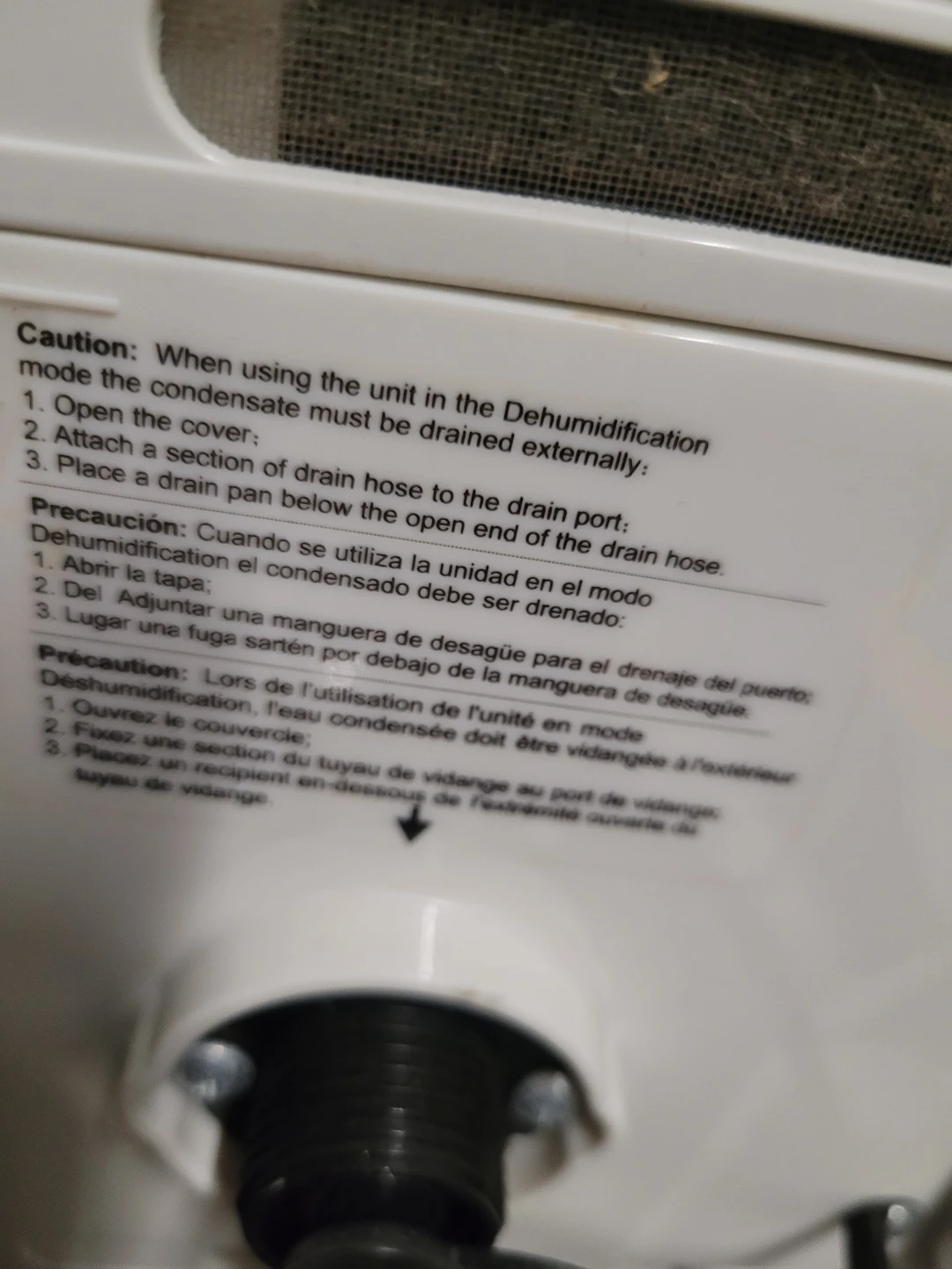 PORTABLE  Frigidaire Room Air Conditioner FFPA0822R1.HA WHEELS - photo 4