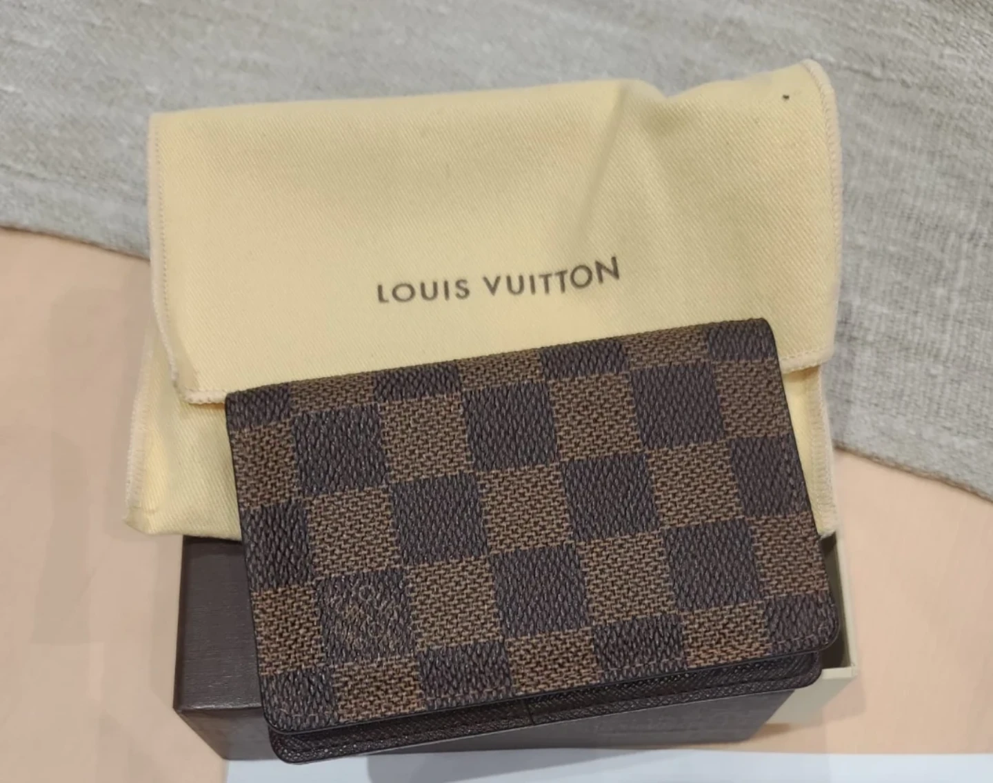 Louis Vuitton Damier Ebene Card Holder