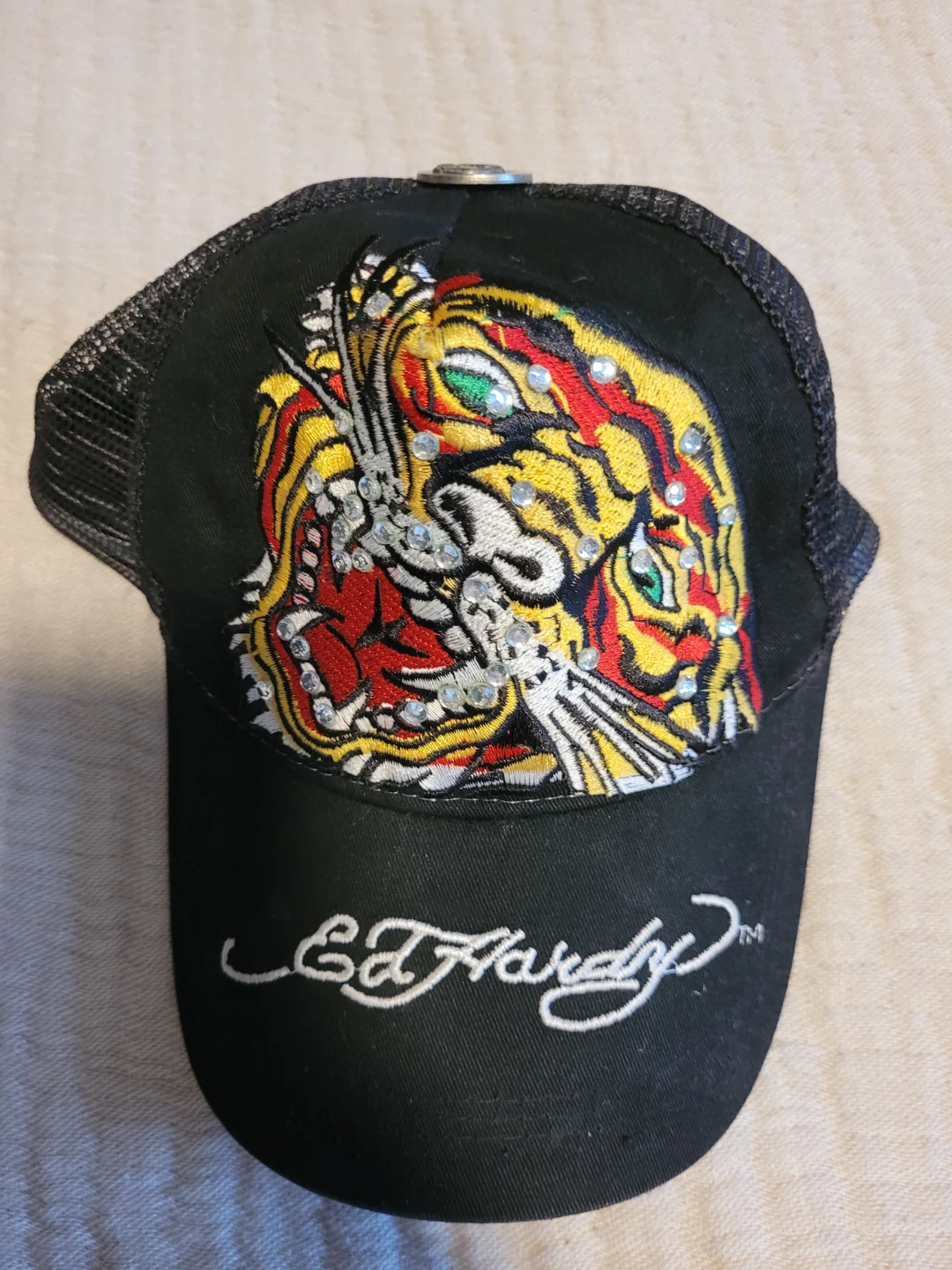 Ed Hardy Tiger Trucker Hat
