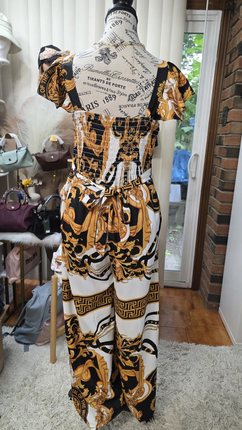 Women's Patterned Jumpsuit - photo 2