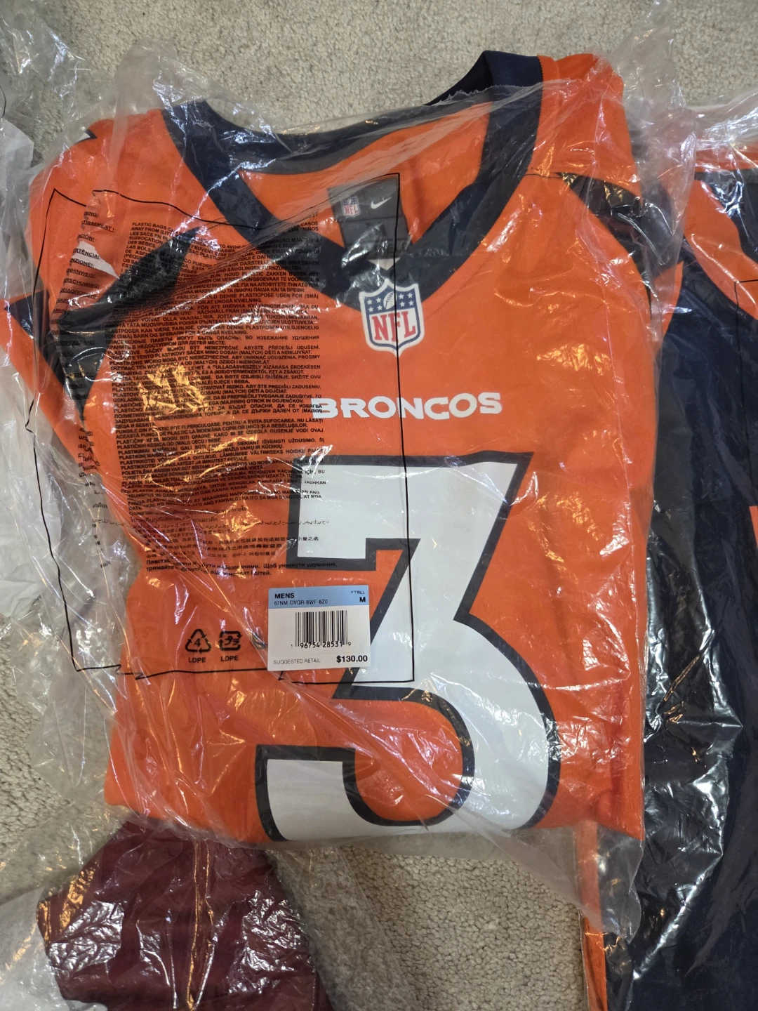 NEW Nike NFL Football jerseys - photo 3