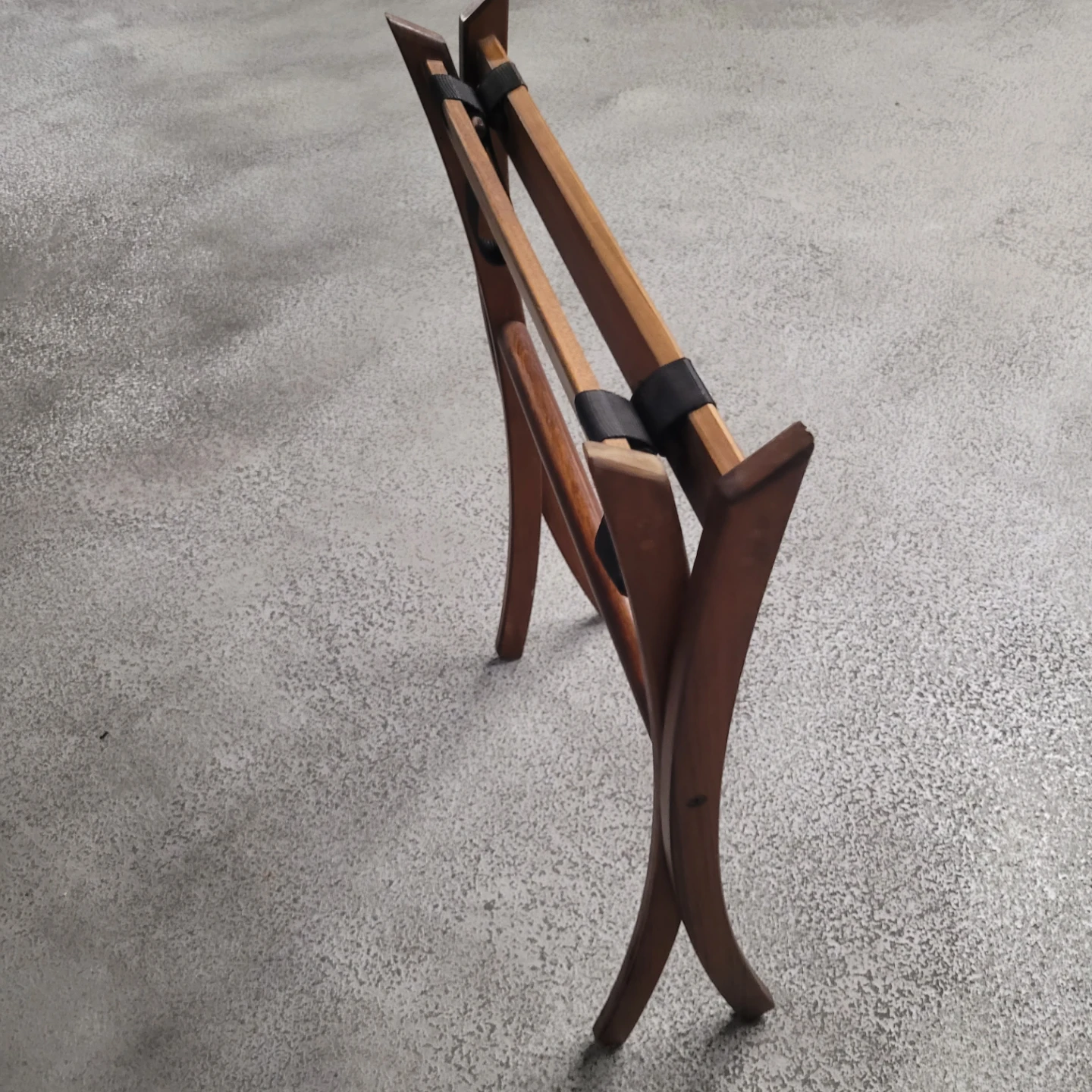 Wooden FOLDING Luggage Rack - photo 3