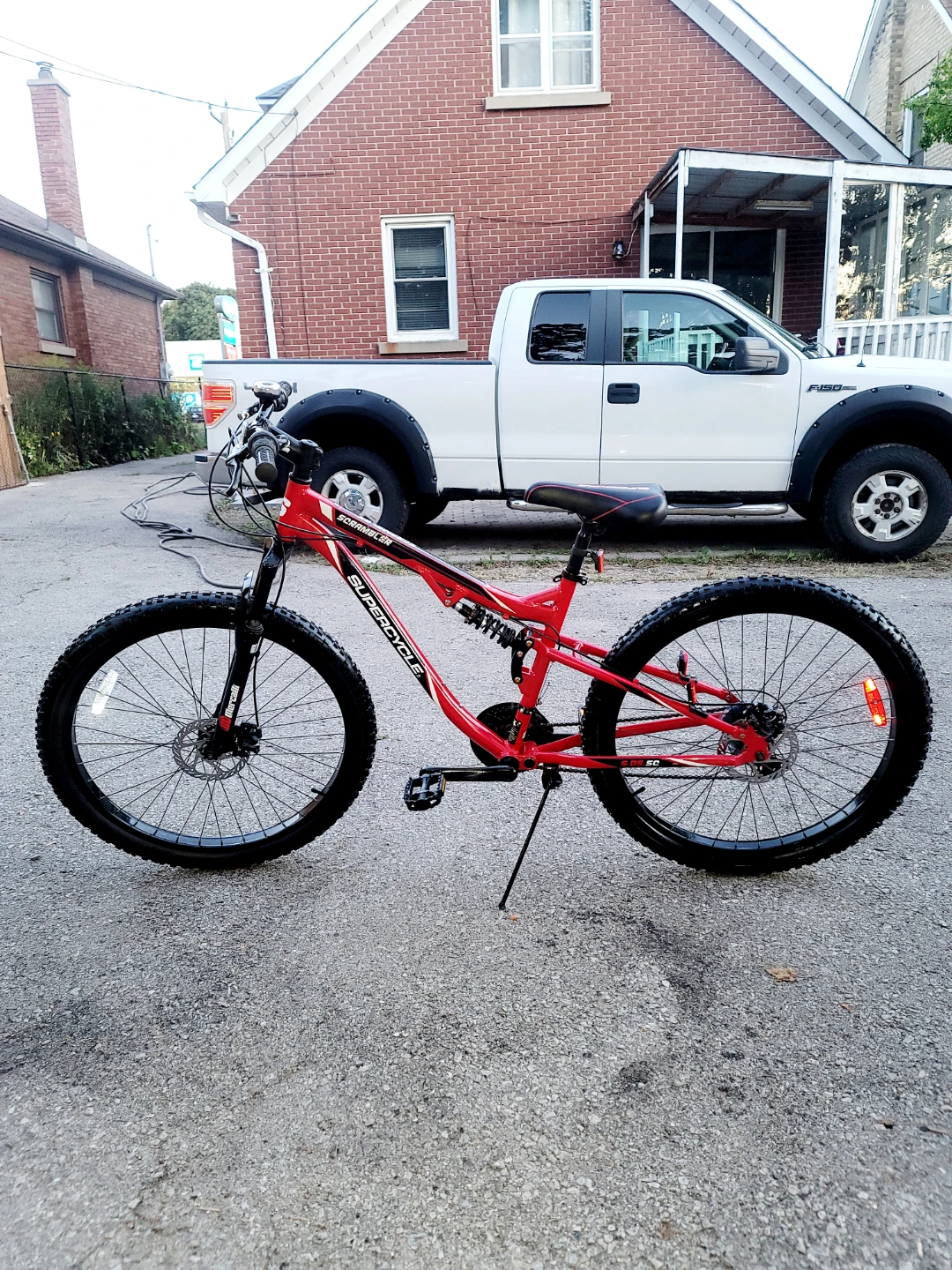Supercycle Scrambler Dual Suspension Dual Disc brake