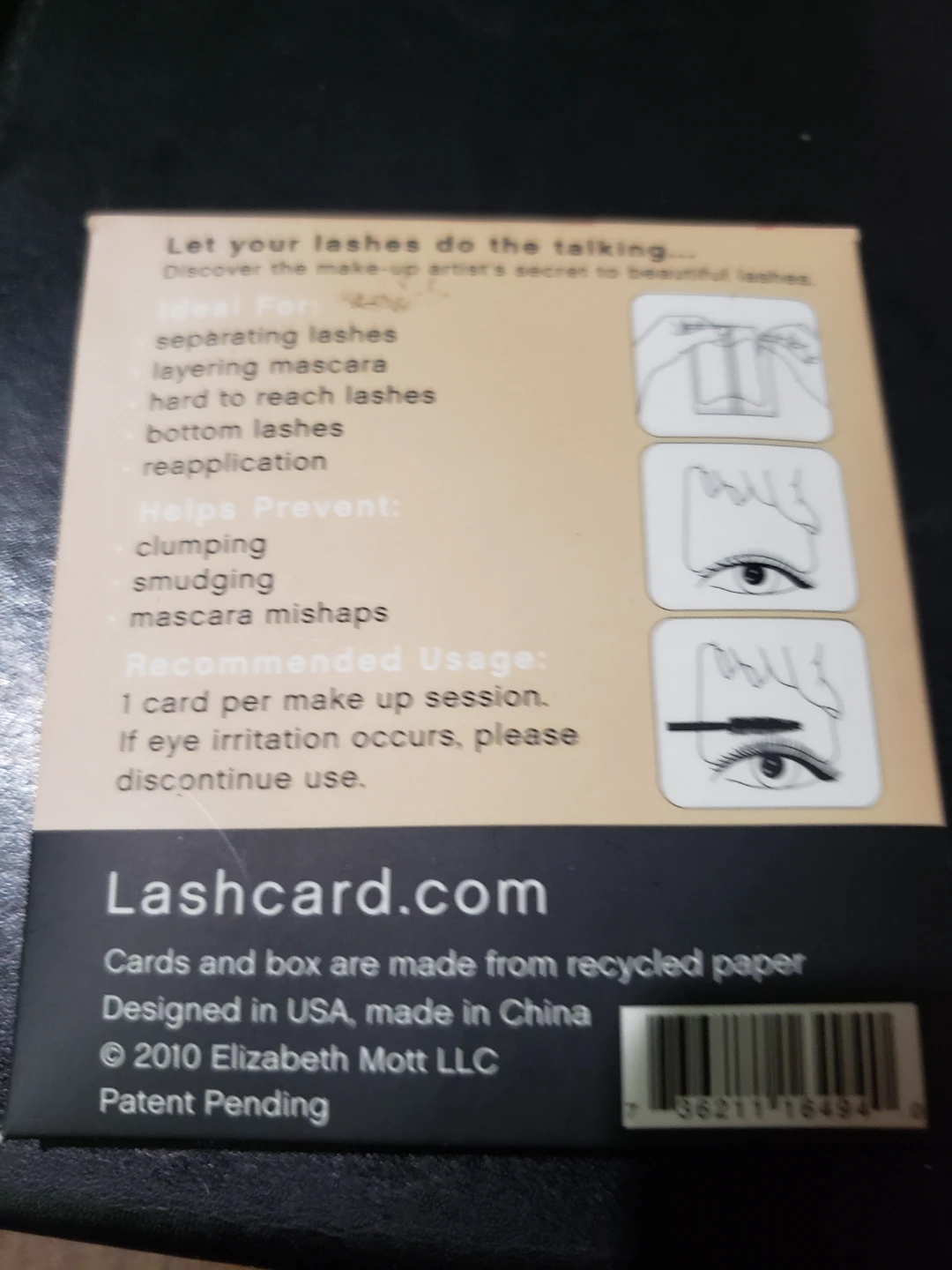 Lashcard Mascara Shields - 10 Individually Wrapped - photo 2