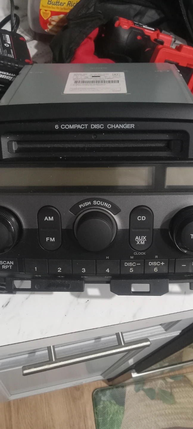 05-07 Hondq Ody  6-Disc CD Changer Car Stereo