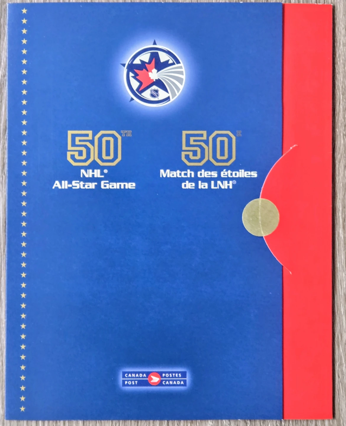 2000 NHL 50th All Star Stamp & Card Collection Mint - photo 5