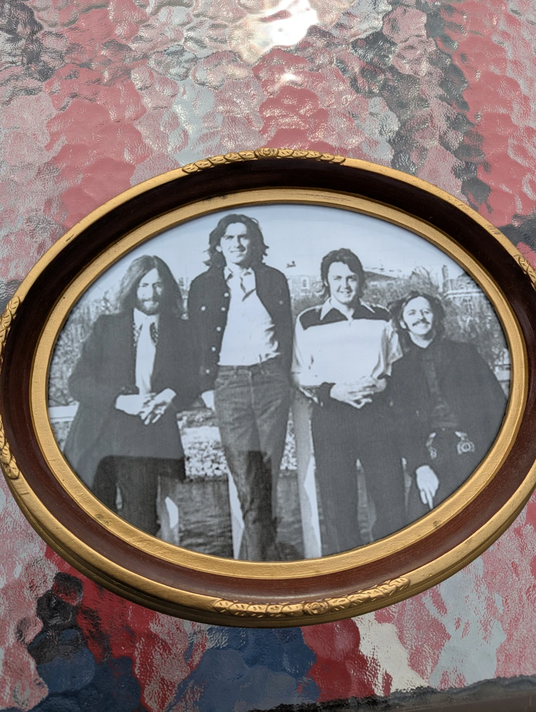 The Beatles Sgt. Peppers Framed Art and Oval Photo