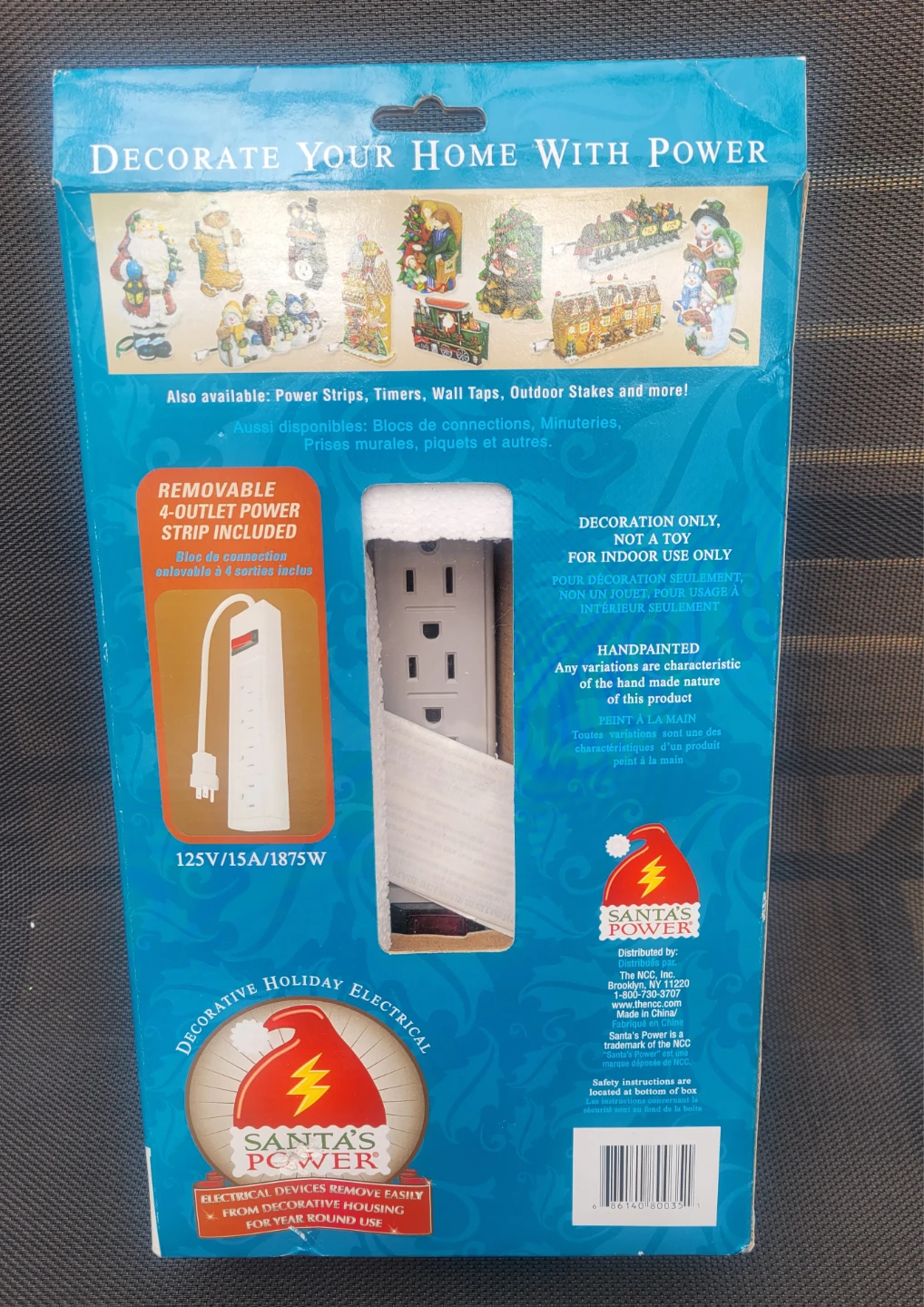 Decorative 4 Outlet Power Strip - photo 2