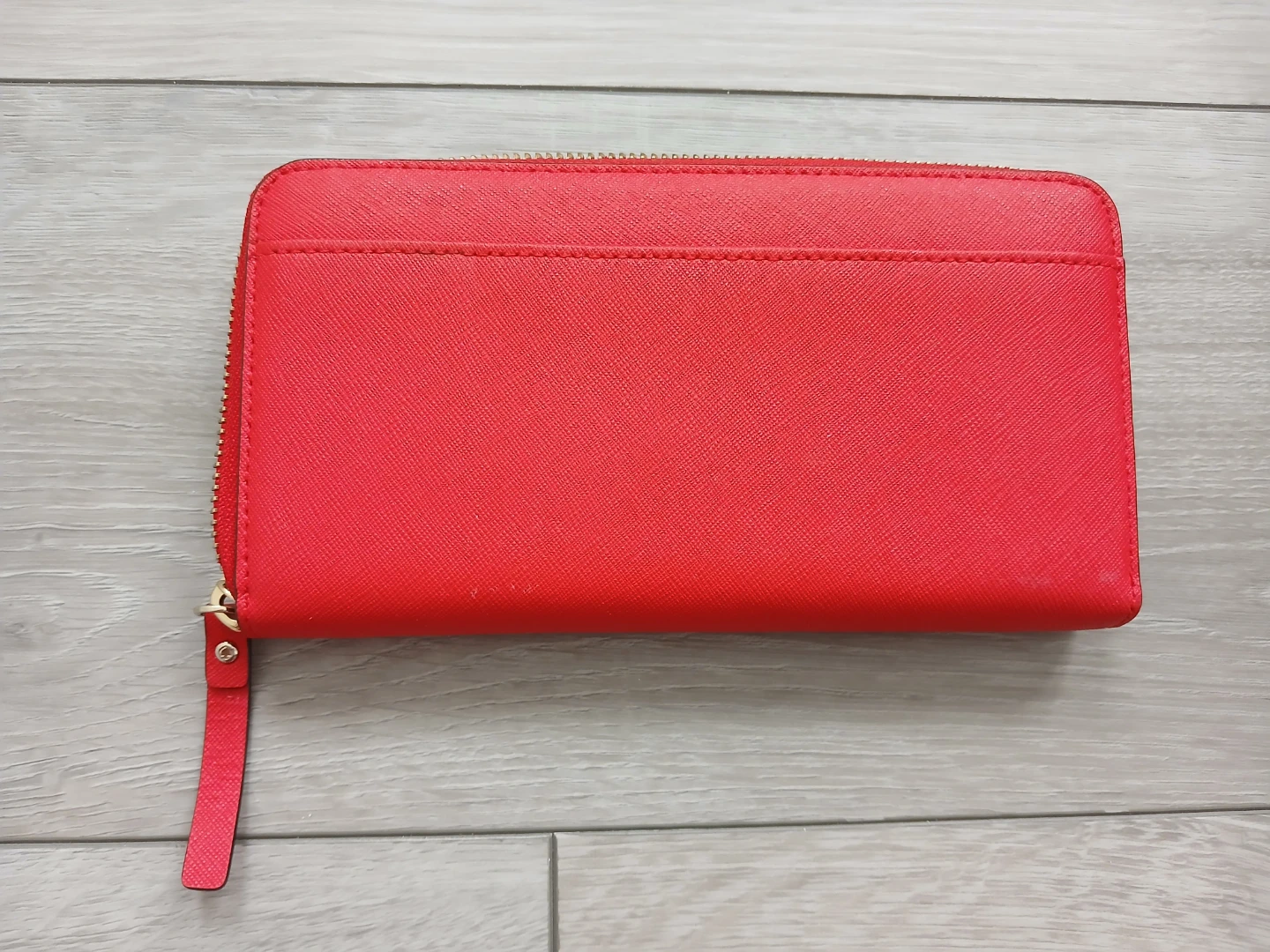 Kate Spade Red Zip Around Wallet - photo 2