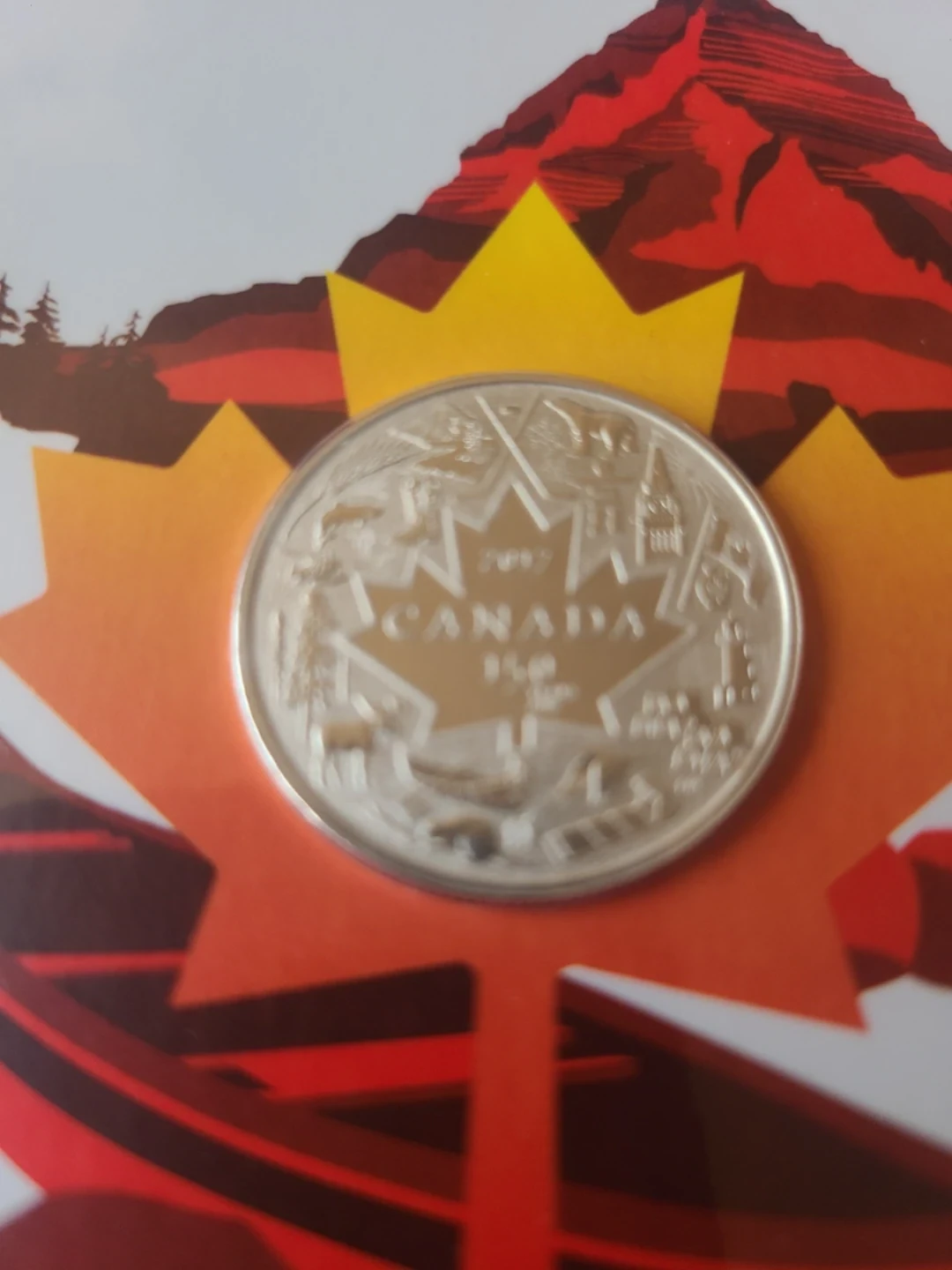 RCM Heart of our Nation 1/4 oz Fine Silver Coin - photo 4