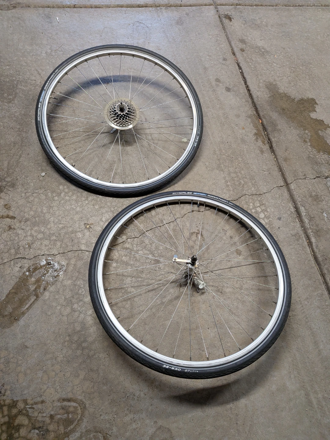 Schwalbe Marathon 27x1.25" Bicycle Tires (2)