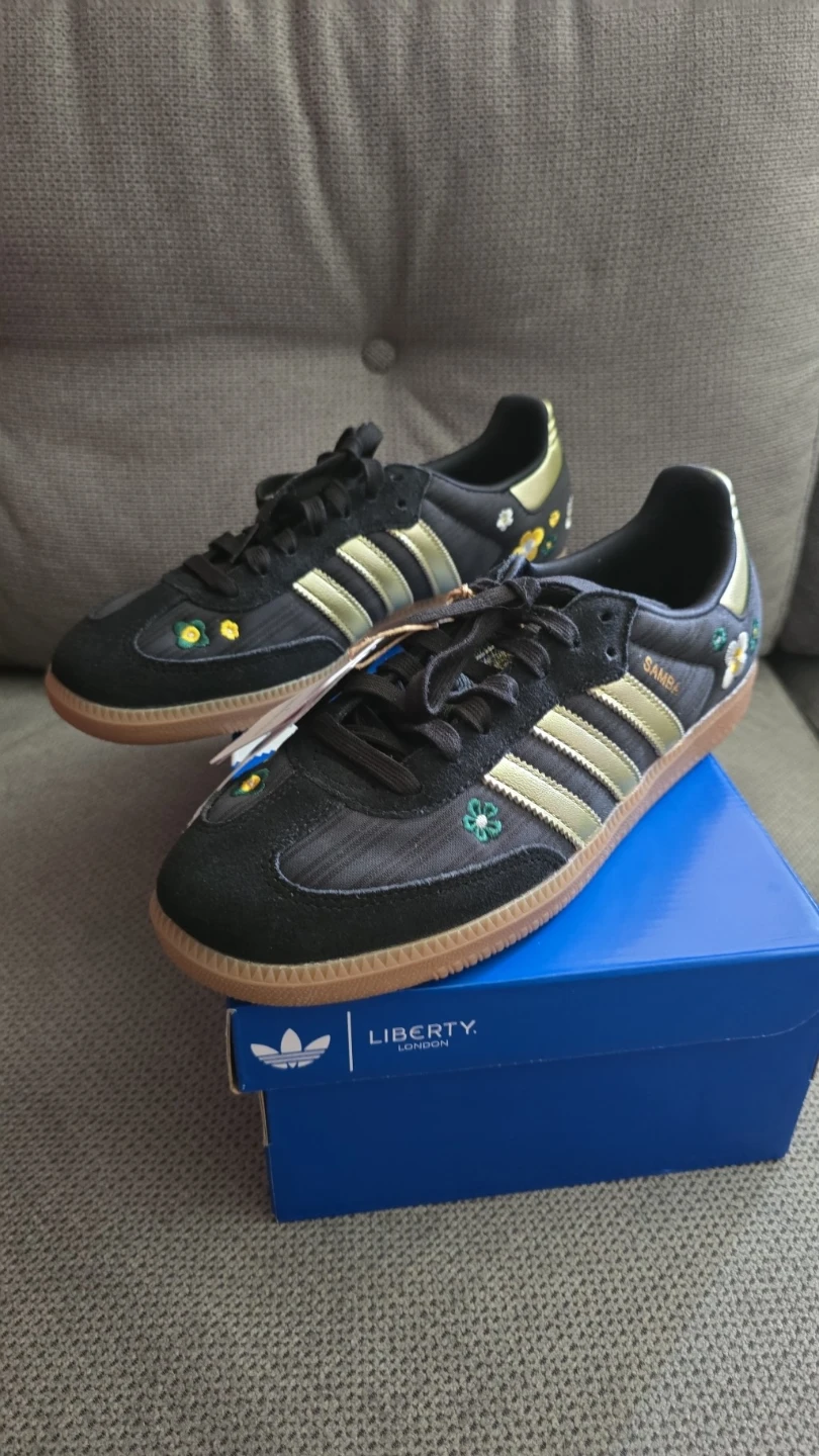 Adidas Samba x Liberty London Floral Sneakers size 10 - photo 5