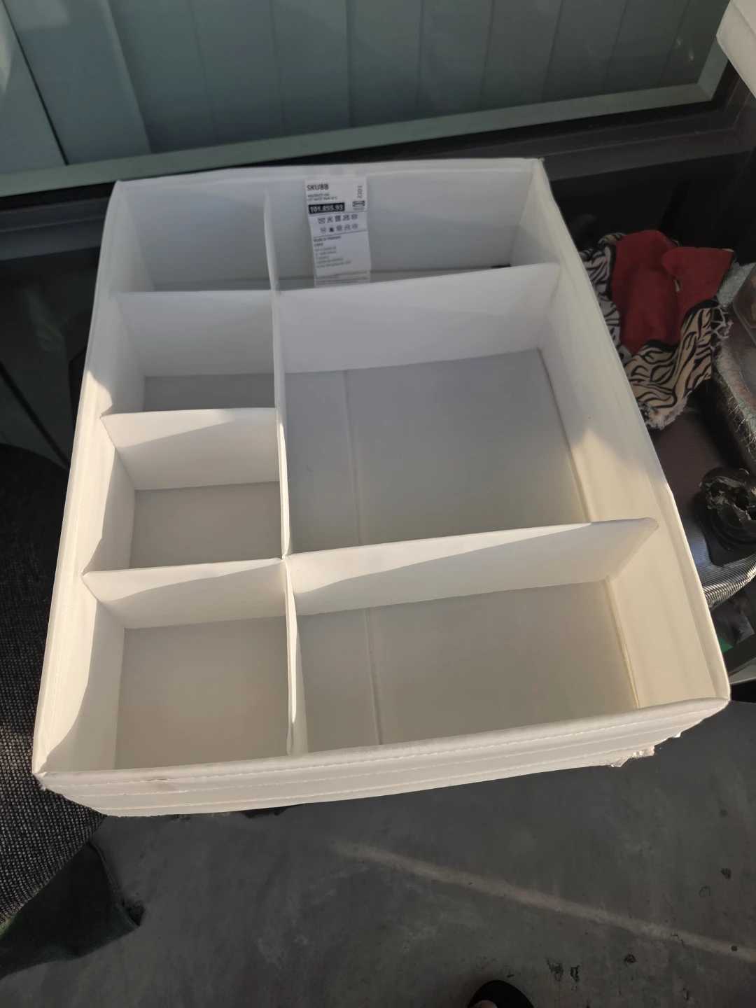 IKEA SKUBB Storage Box with Compartments