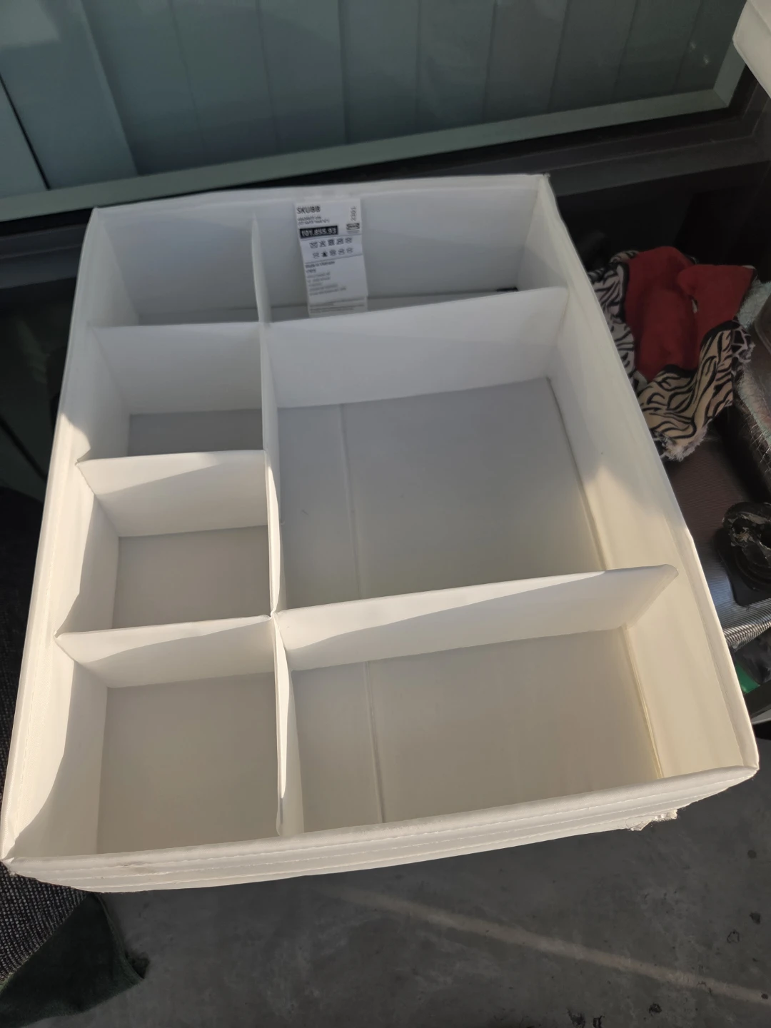 IKEA SKUBB Storage Box with Compartments - photo 2