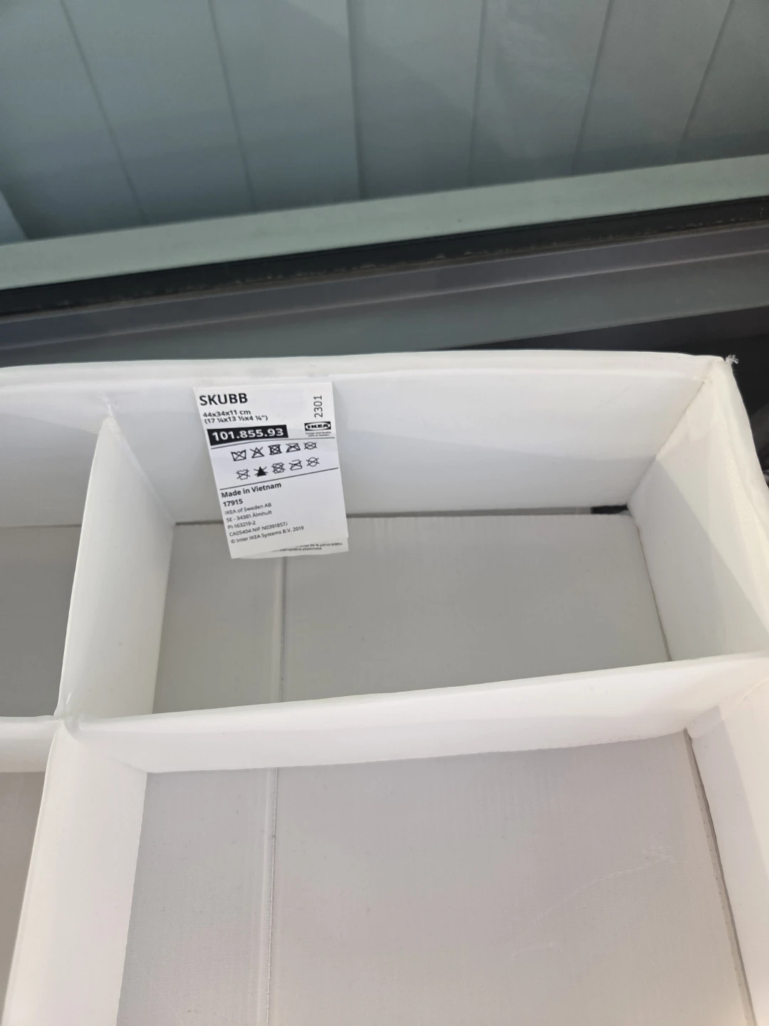 IKEA SKUBB Storage Box with Compartments - photo 3