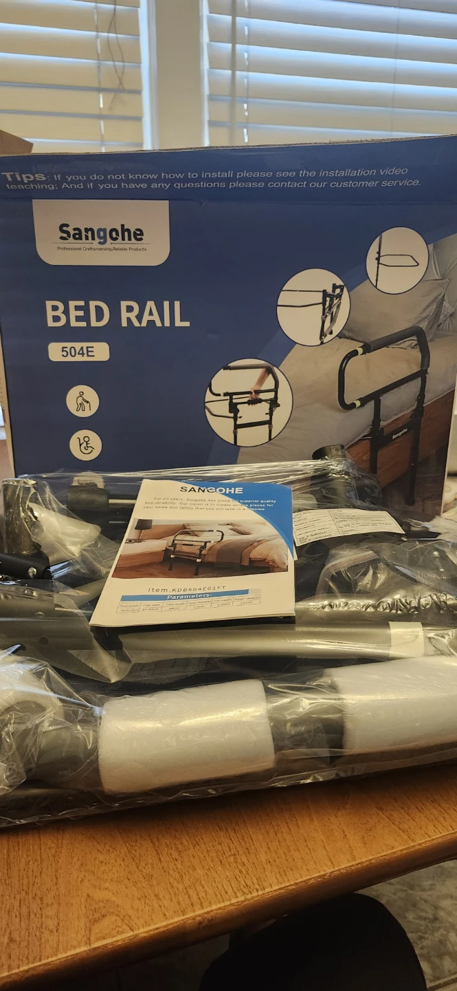 New in box Sanghohe Bed Rail 504E